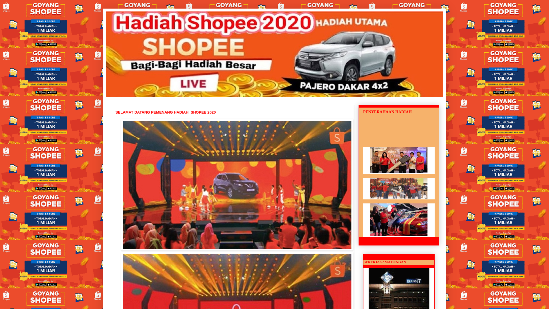 Screenshot of shopeeinc1111.blogspot.com