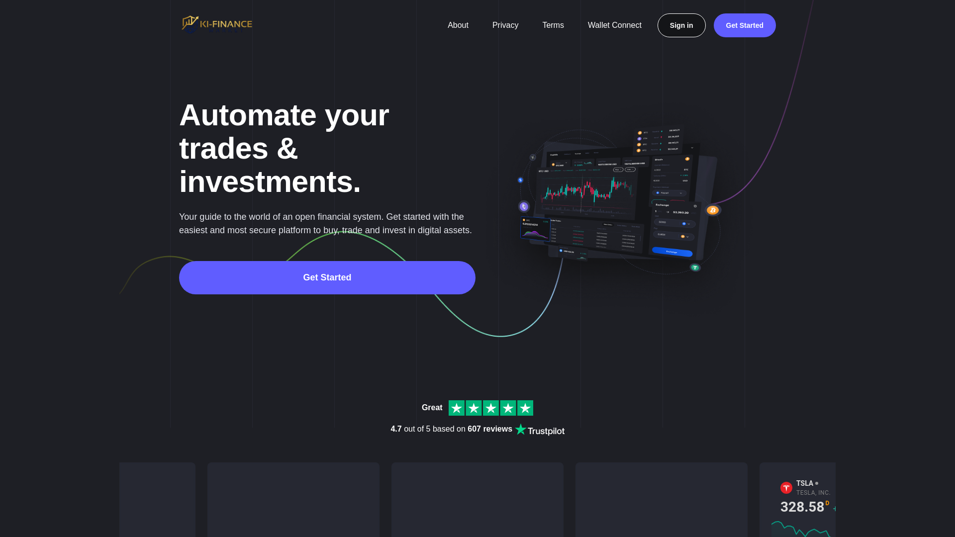 Screenshot of ki-financemarket.info
