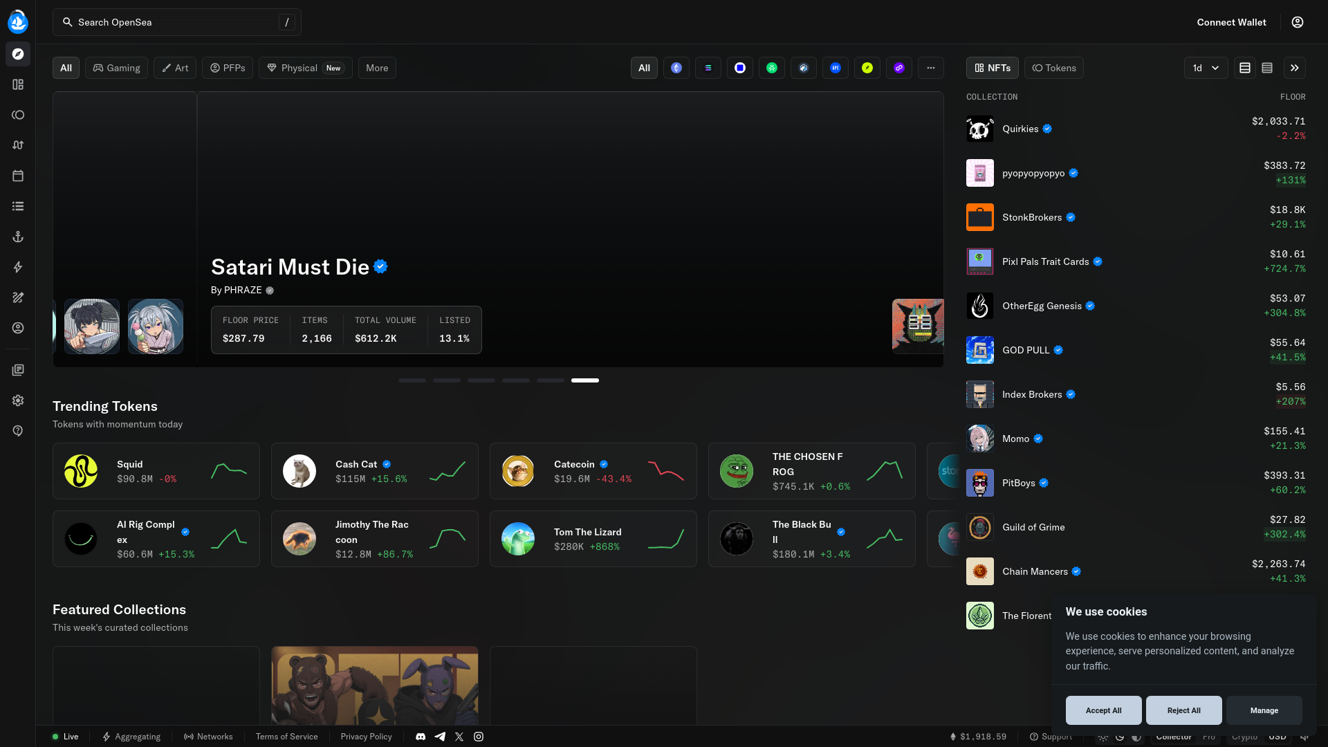 Screenshot of open-seaconnect.com