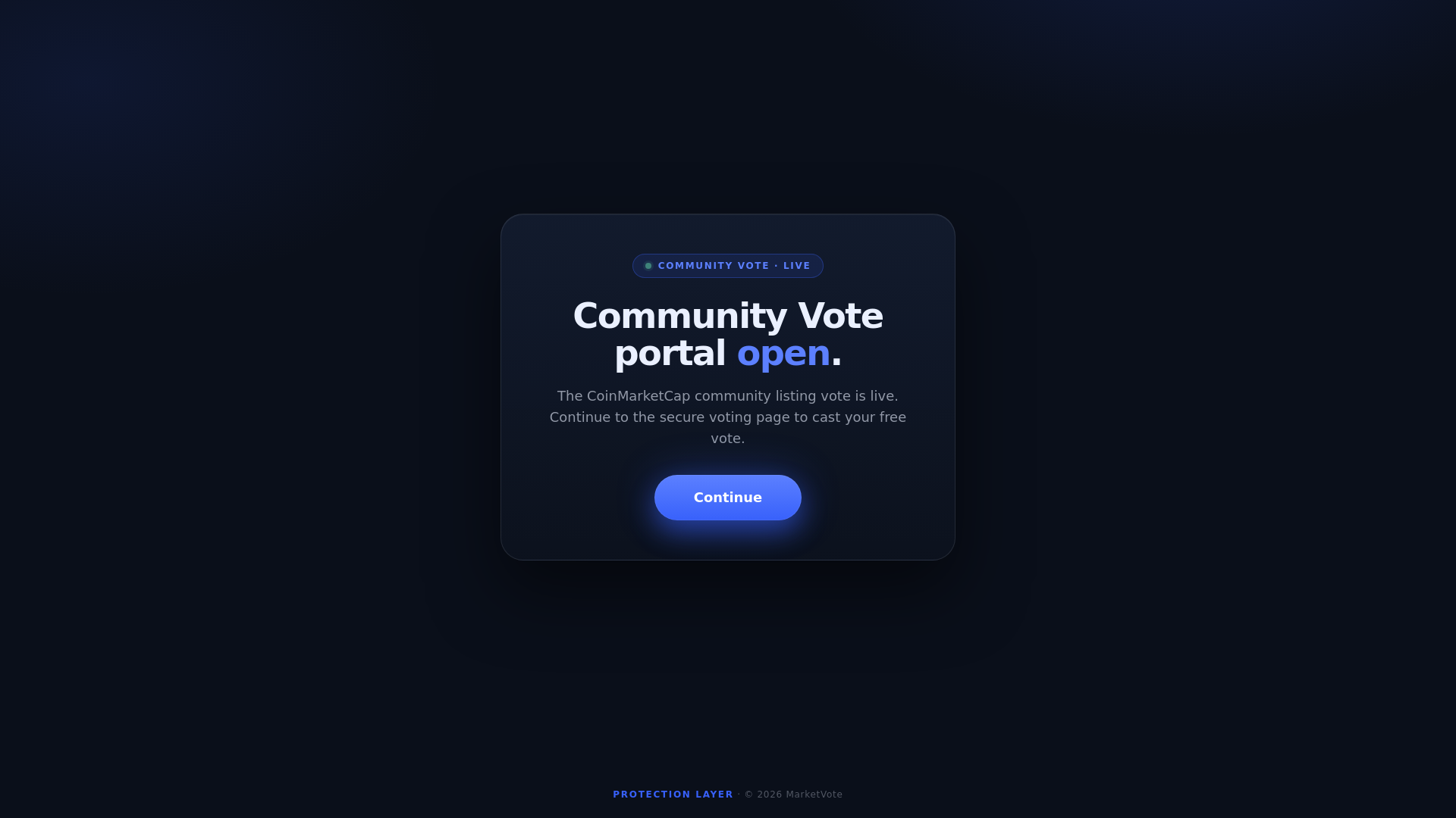 Screenshot of marketvotehq.com