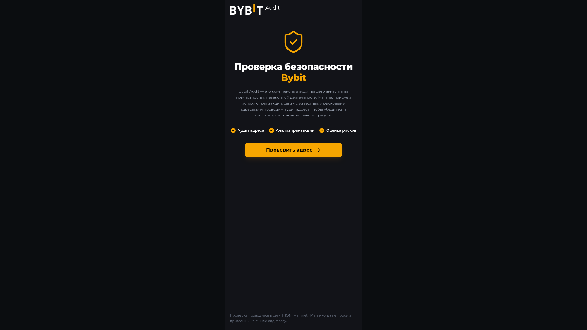 Screenshot of p2pbybit-audit.com