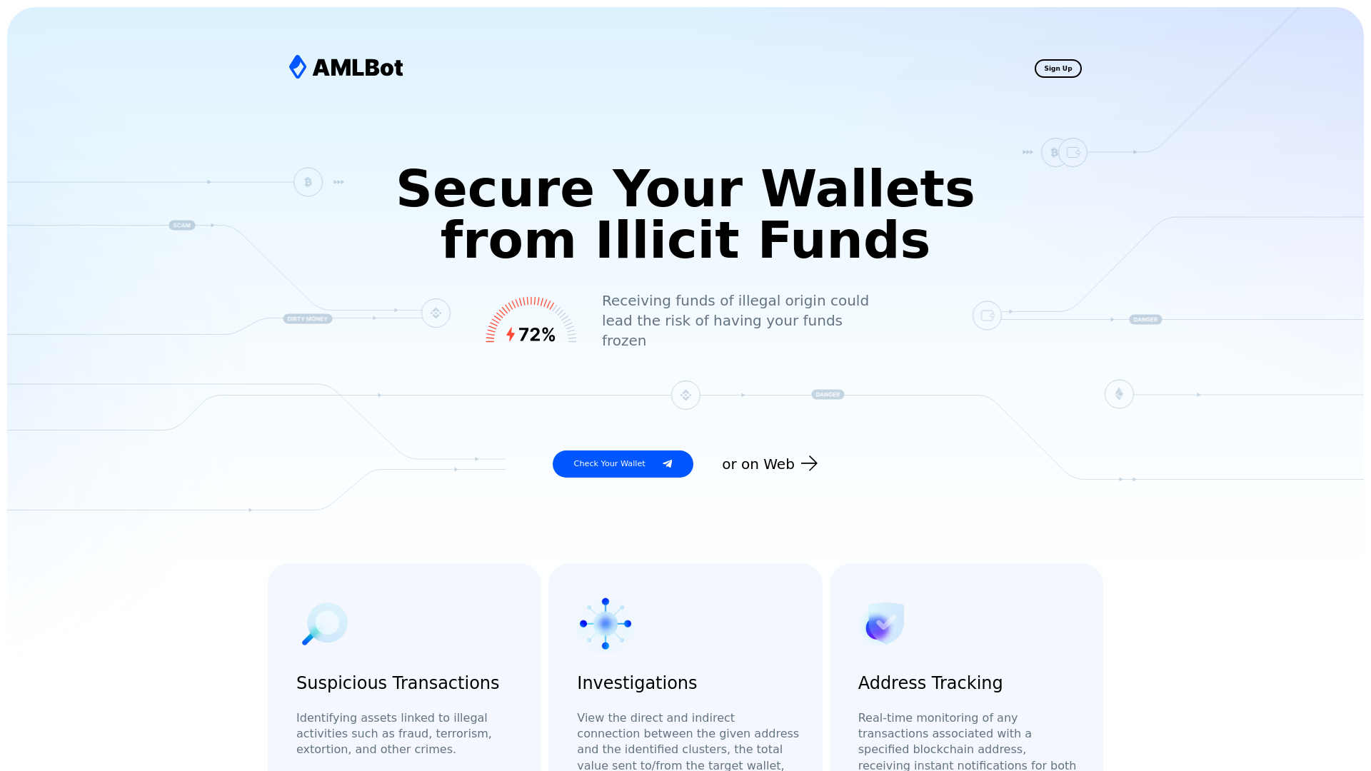 Screenshot of aml-checkin.app