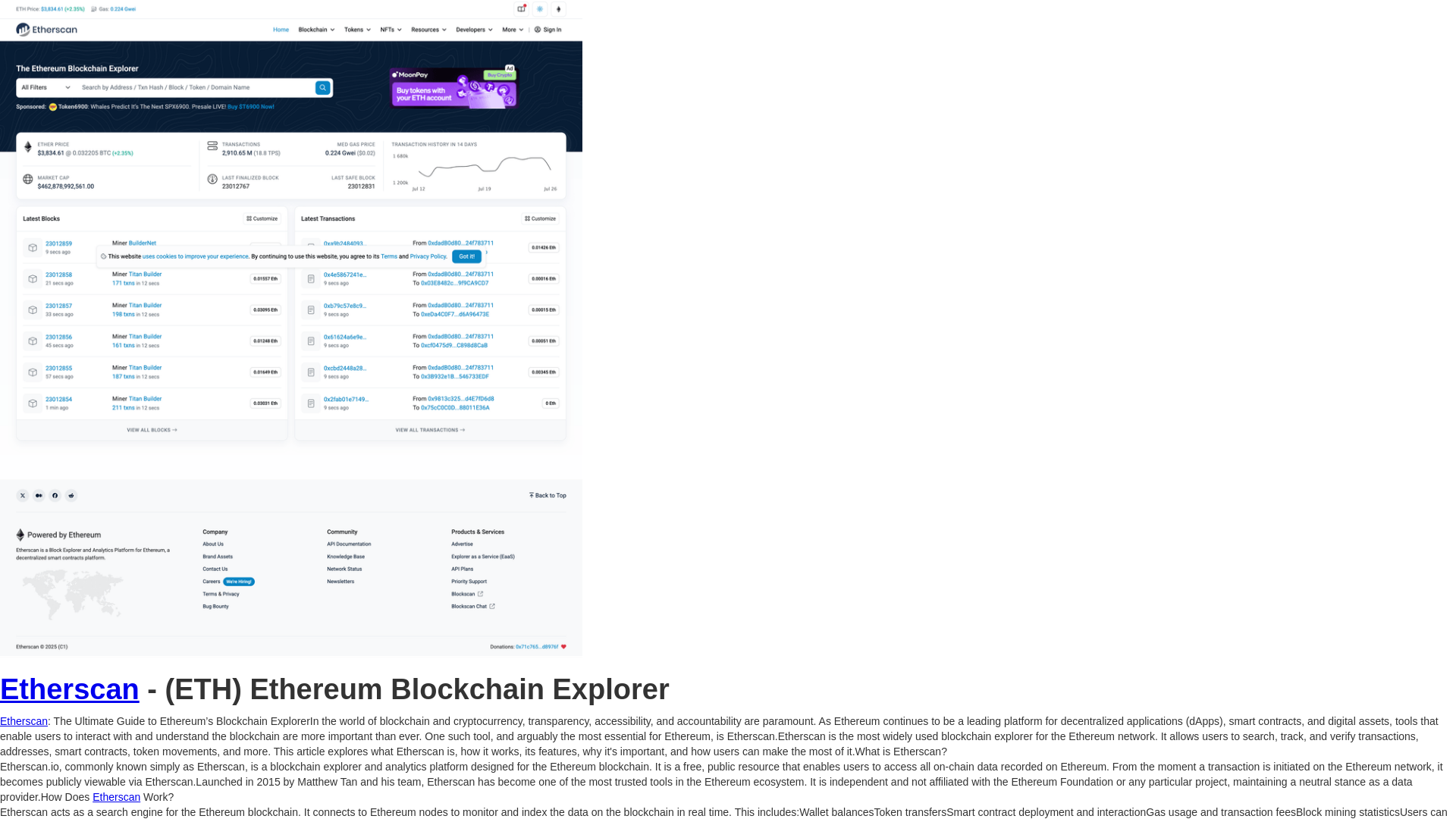 Screenshot of etherscann.webflow.io