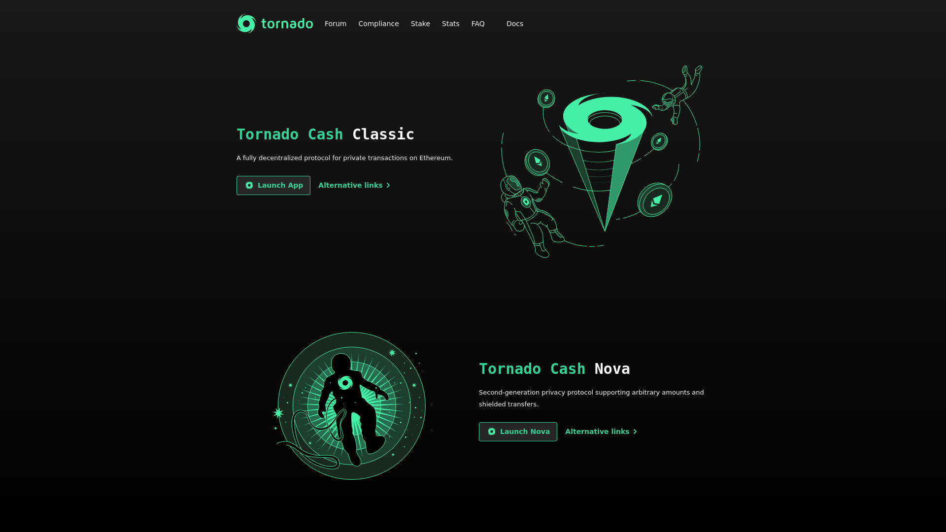 Screenshot of toradocash.space
