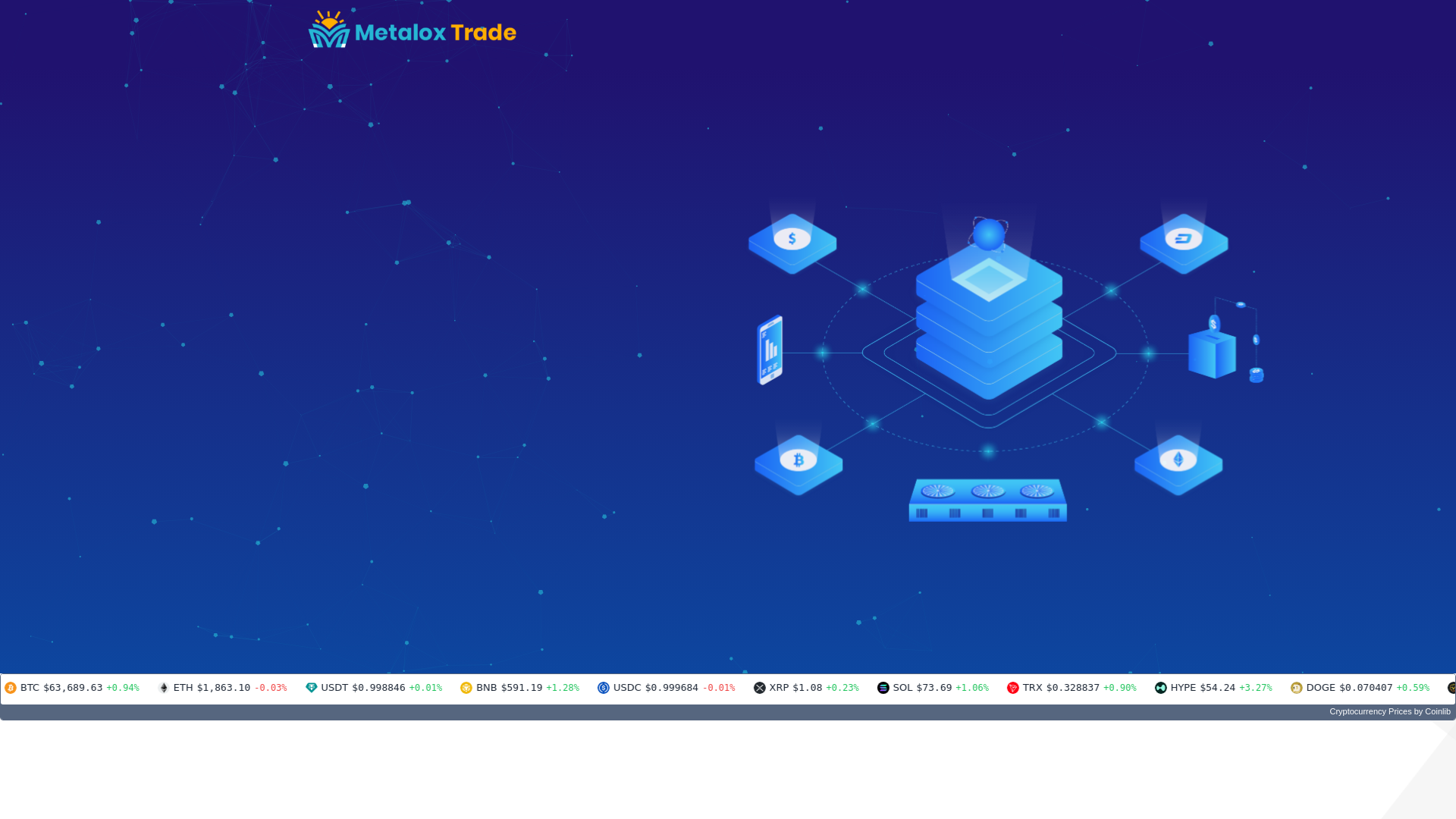 Screenshot of metal-ox-trade.biz