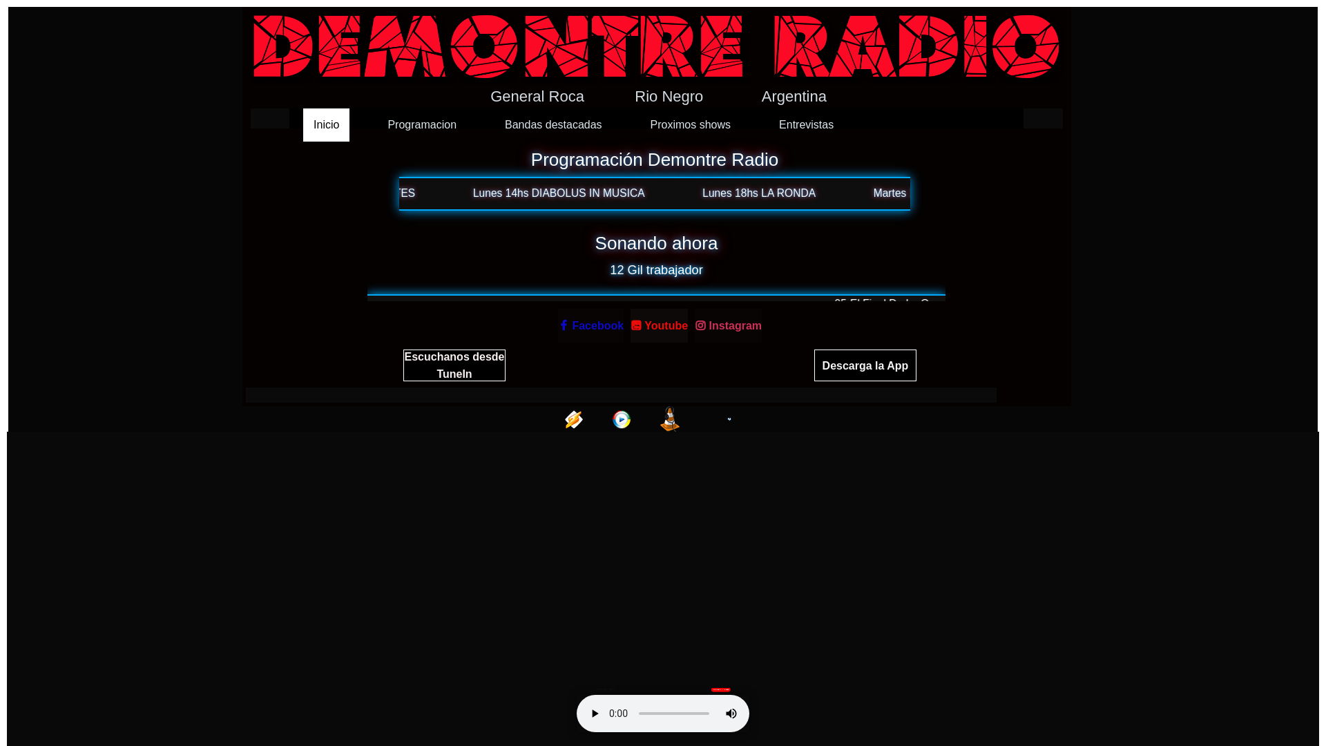 Screenshot of demontre.com.ar