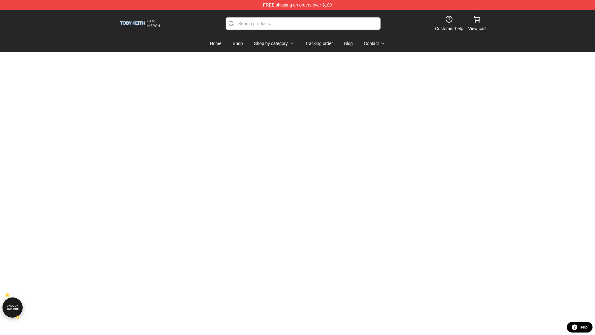 Screenshot of tobykeith.shop