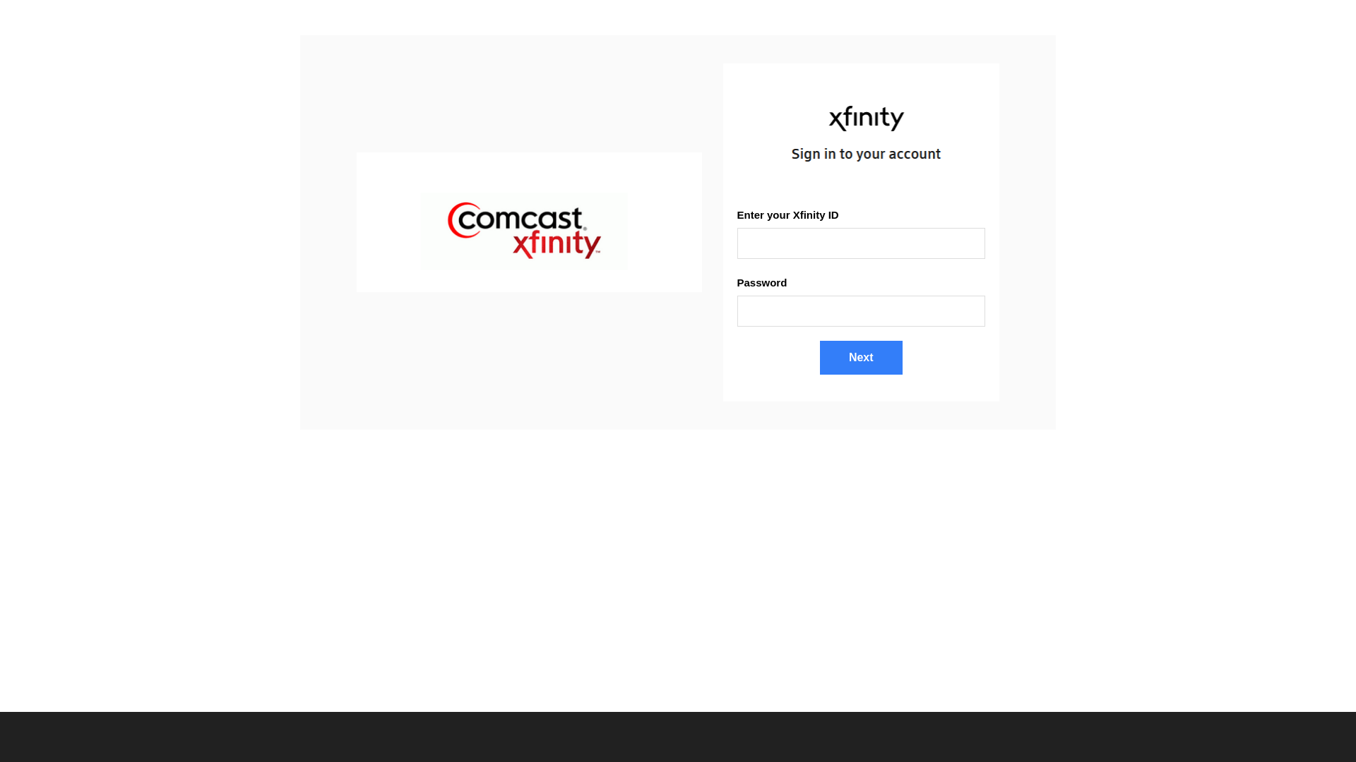 Screenshot of xfinitilogin.weebly.com