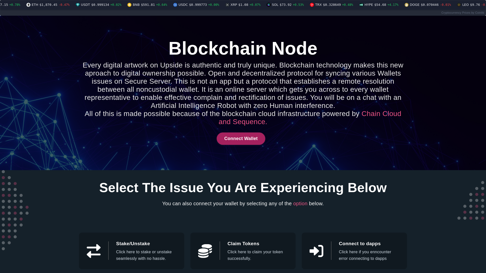 Screenshot of coinencypt.pages.dev