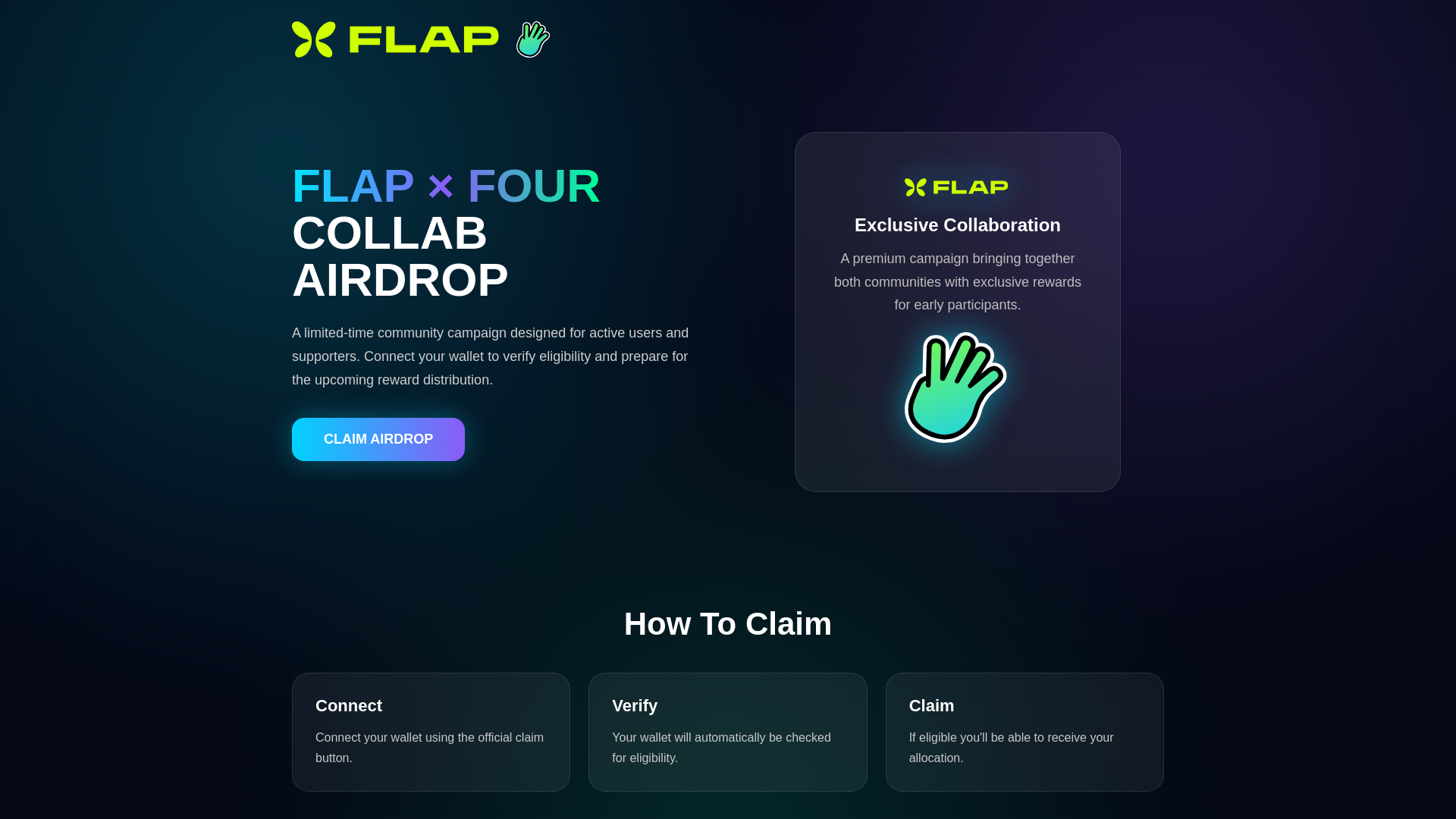 Screenshot of flapxfour.netlify.app