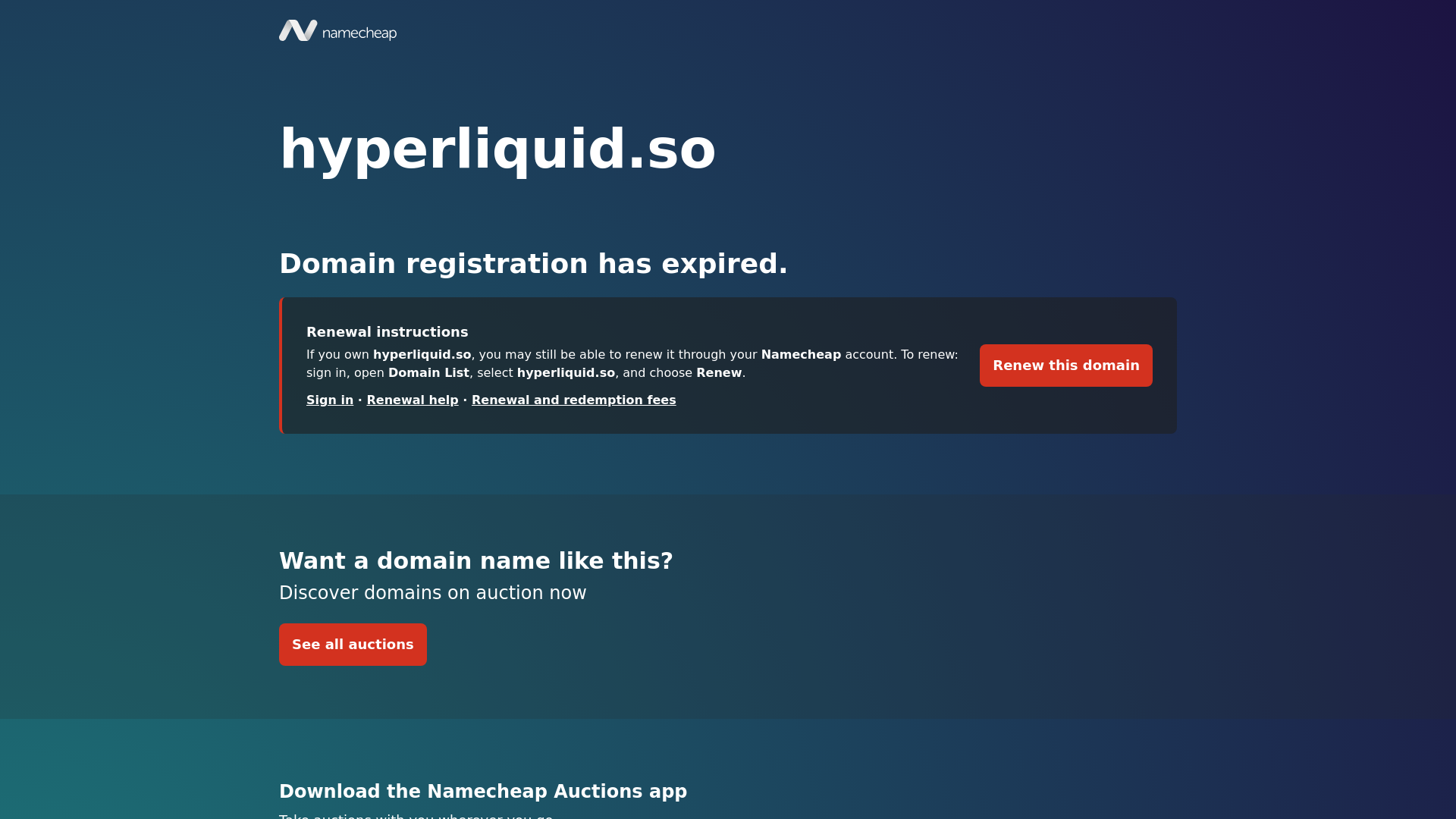 Stored capture of hyperliquid.so