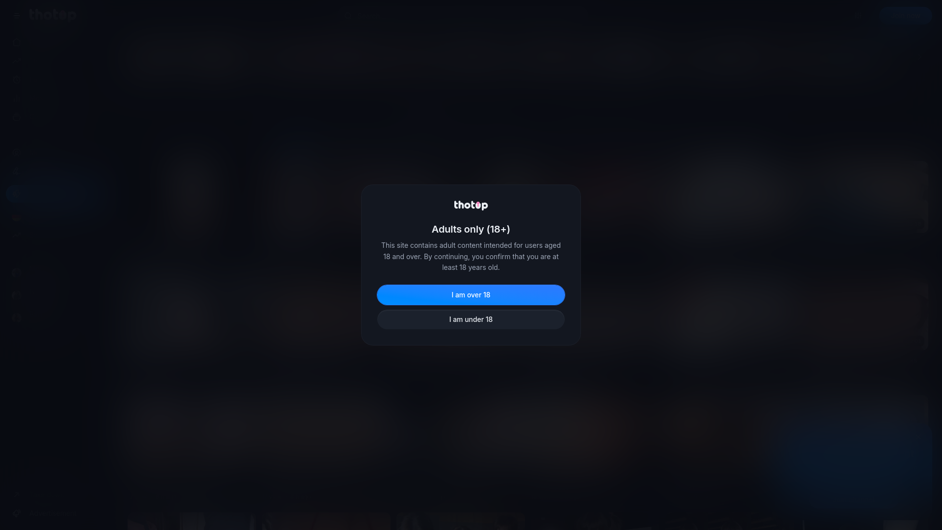 Screenshot of thotup.com