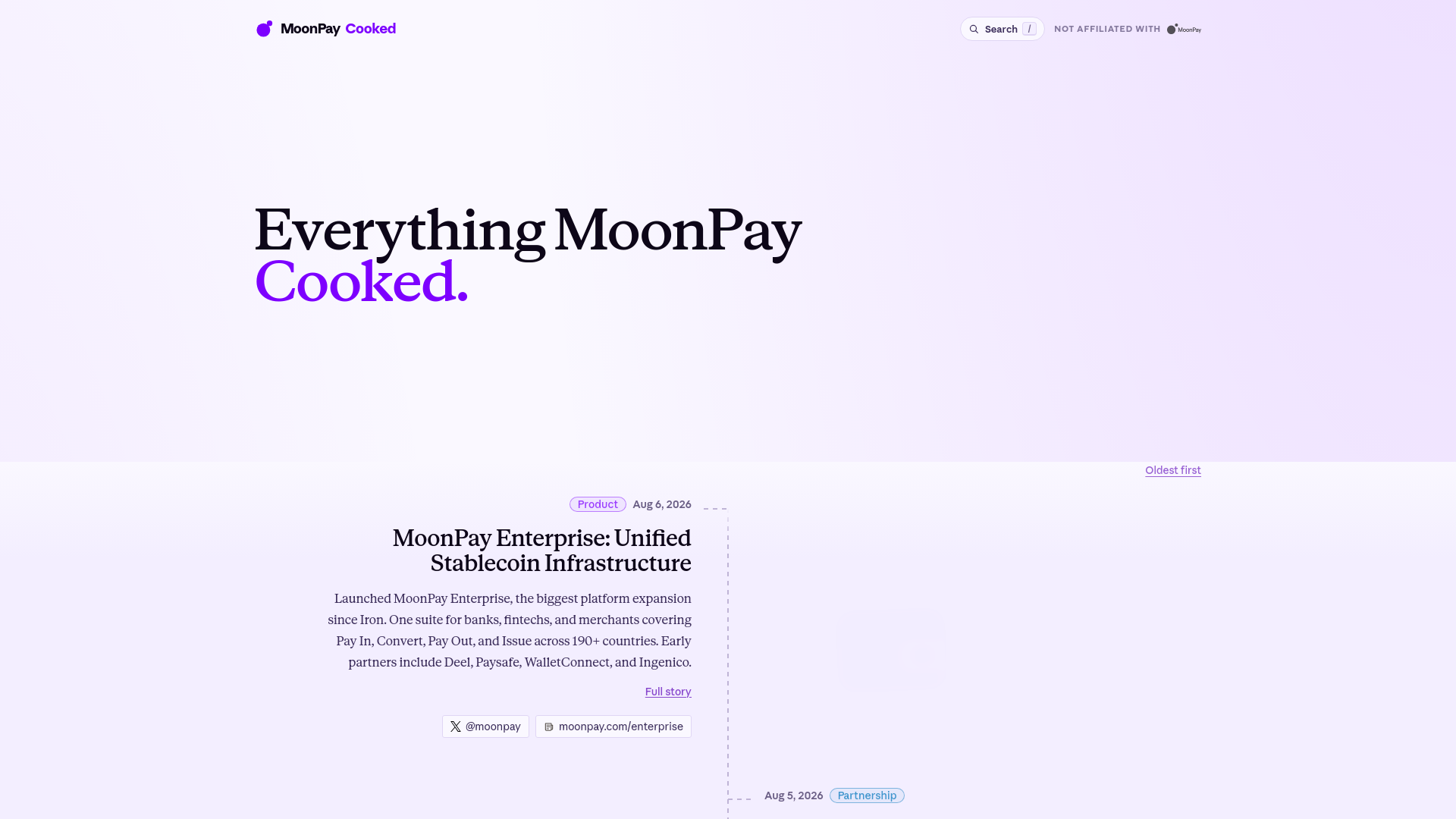 Screenshot of moonpaycooked.com