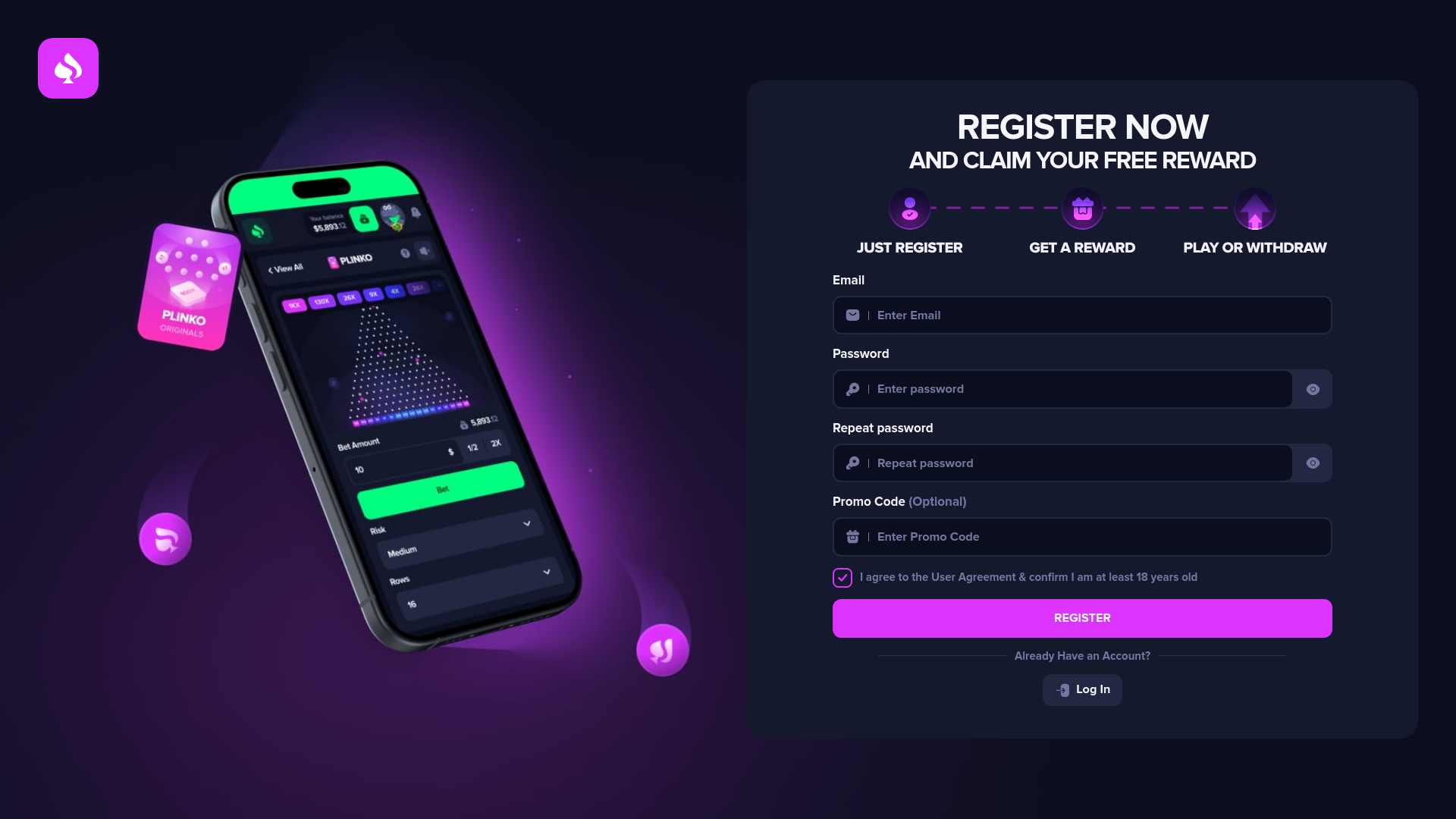 Screenshot of first-casino.cc