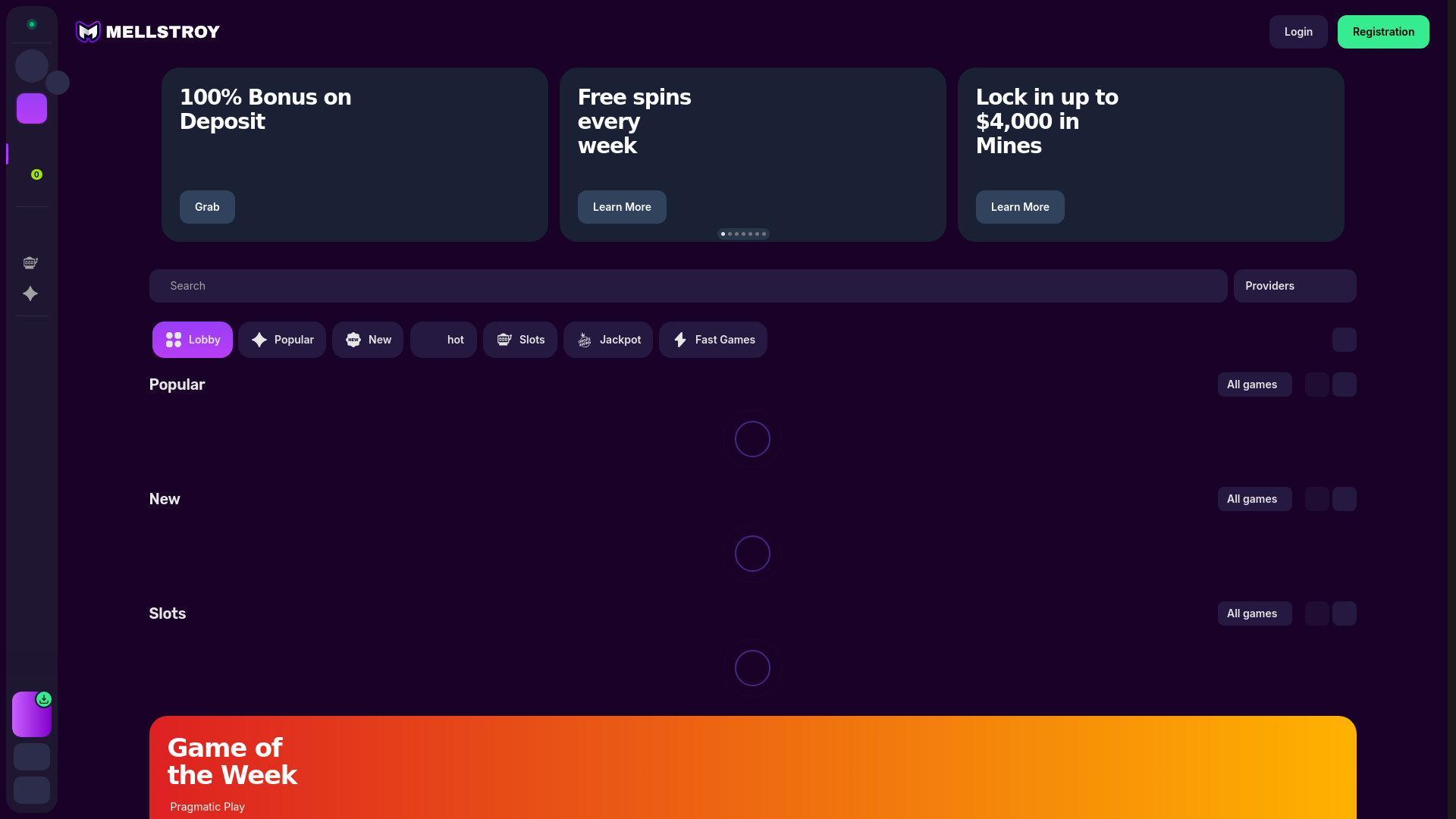 Screenshot of mellstory.cc