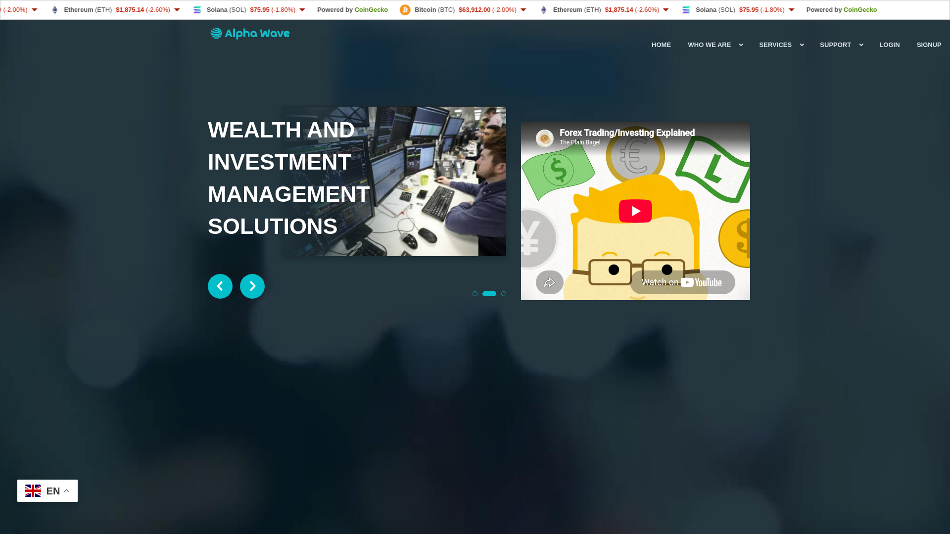 Screenshot of alphawavemarkets.com