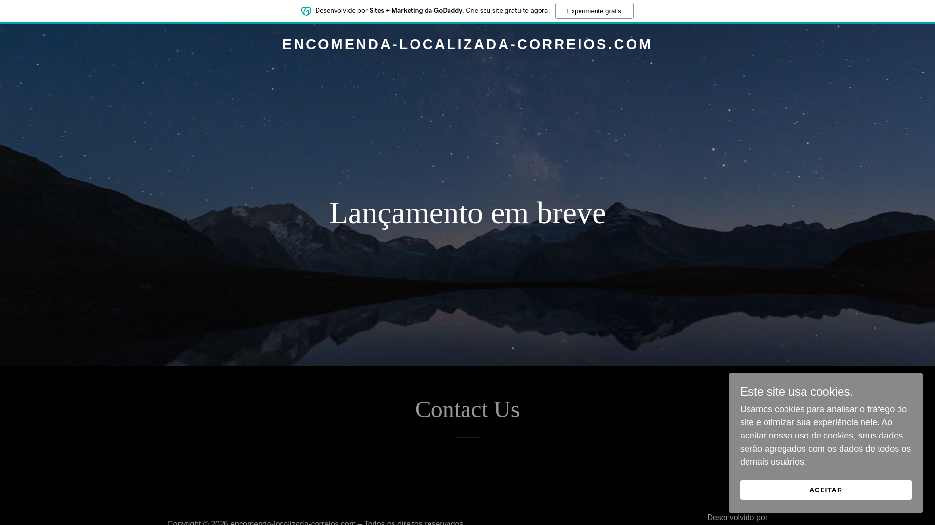 Screenshot of encomenda-localizada-correios.com