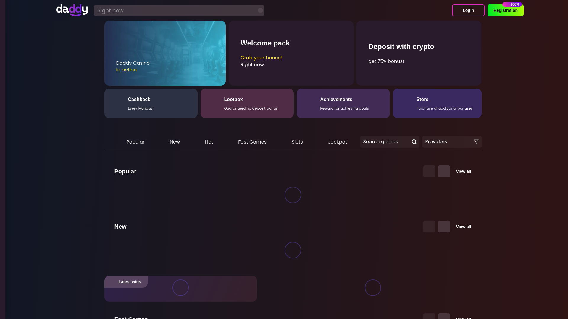 Screenshot of daddycmx.cc