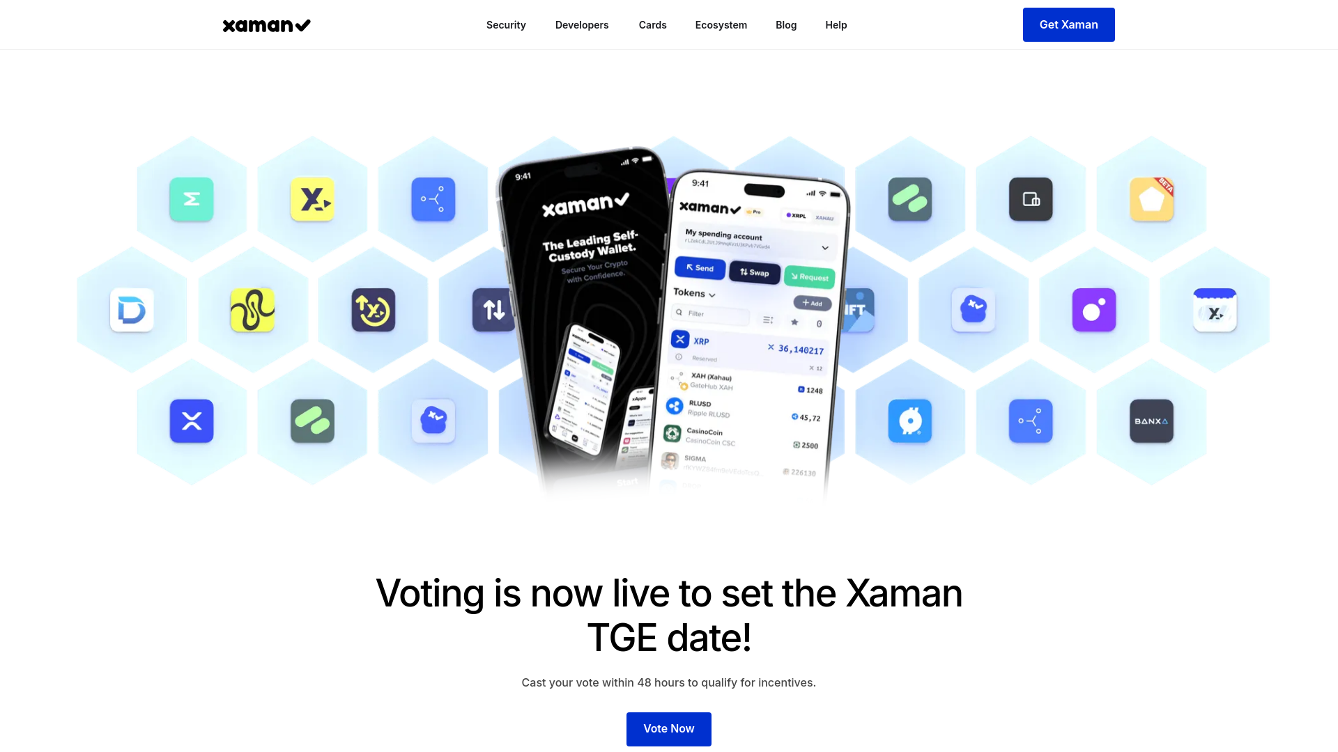 Screenshot of vote-xaman.top
