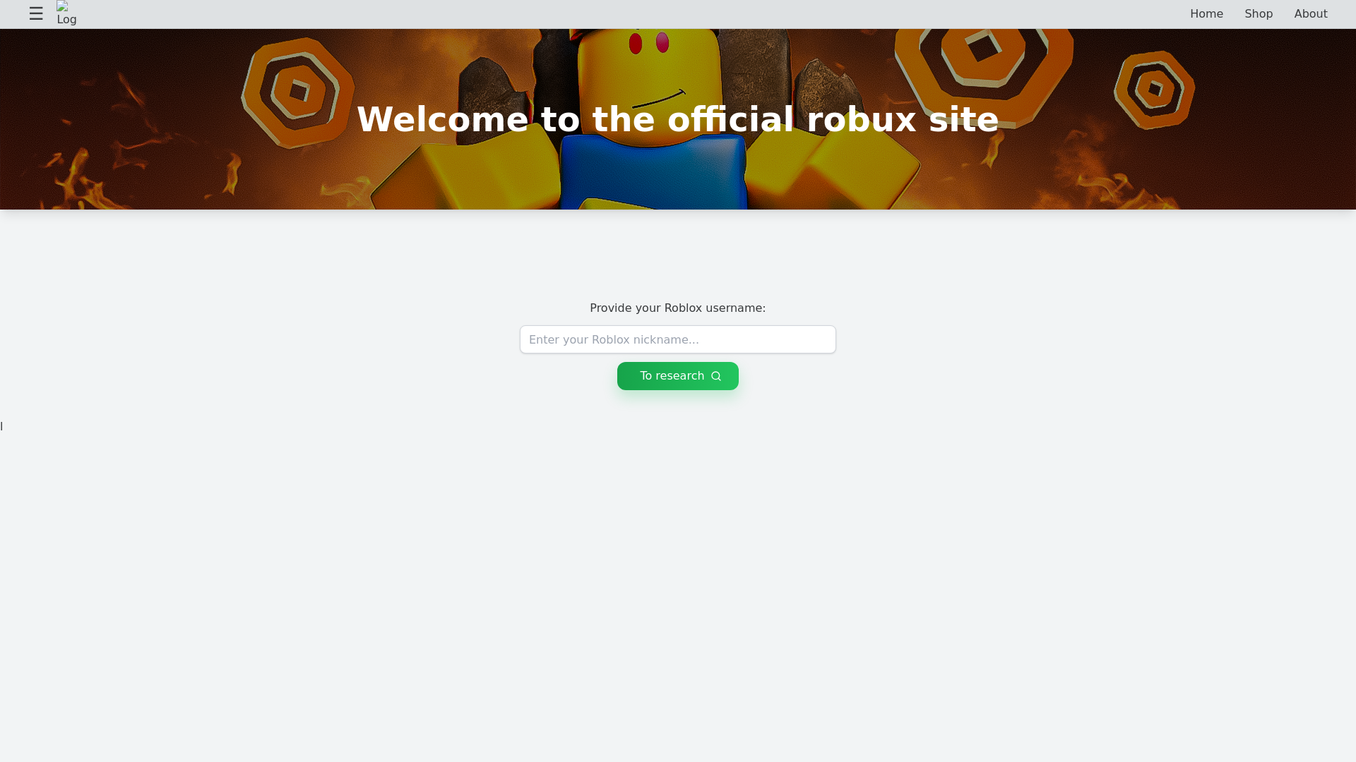 Screenshot of robuxv2.blogspot.com