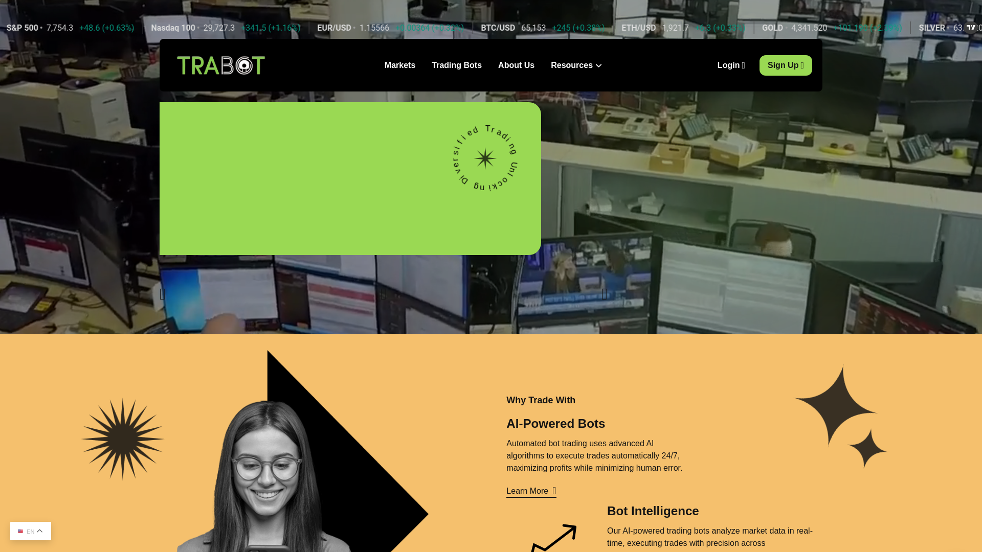 Screenshot of prootraadebott.com