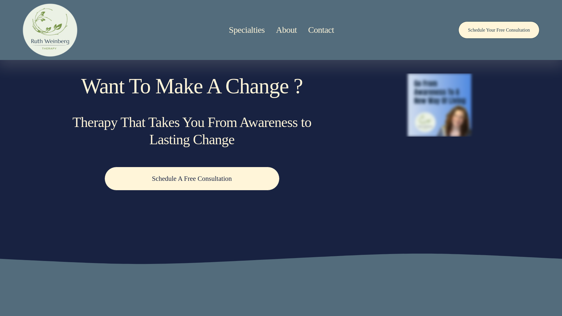 Screenshot of ruthweinberg.com