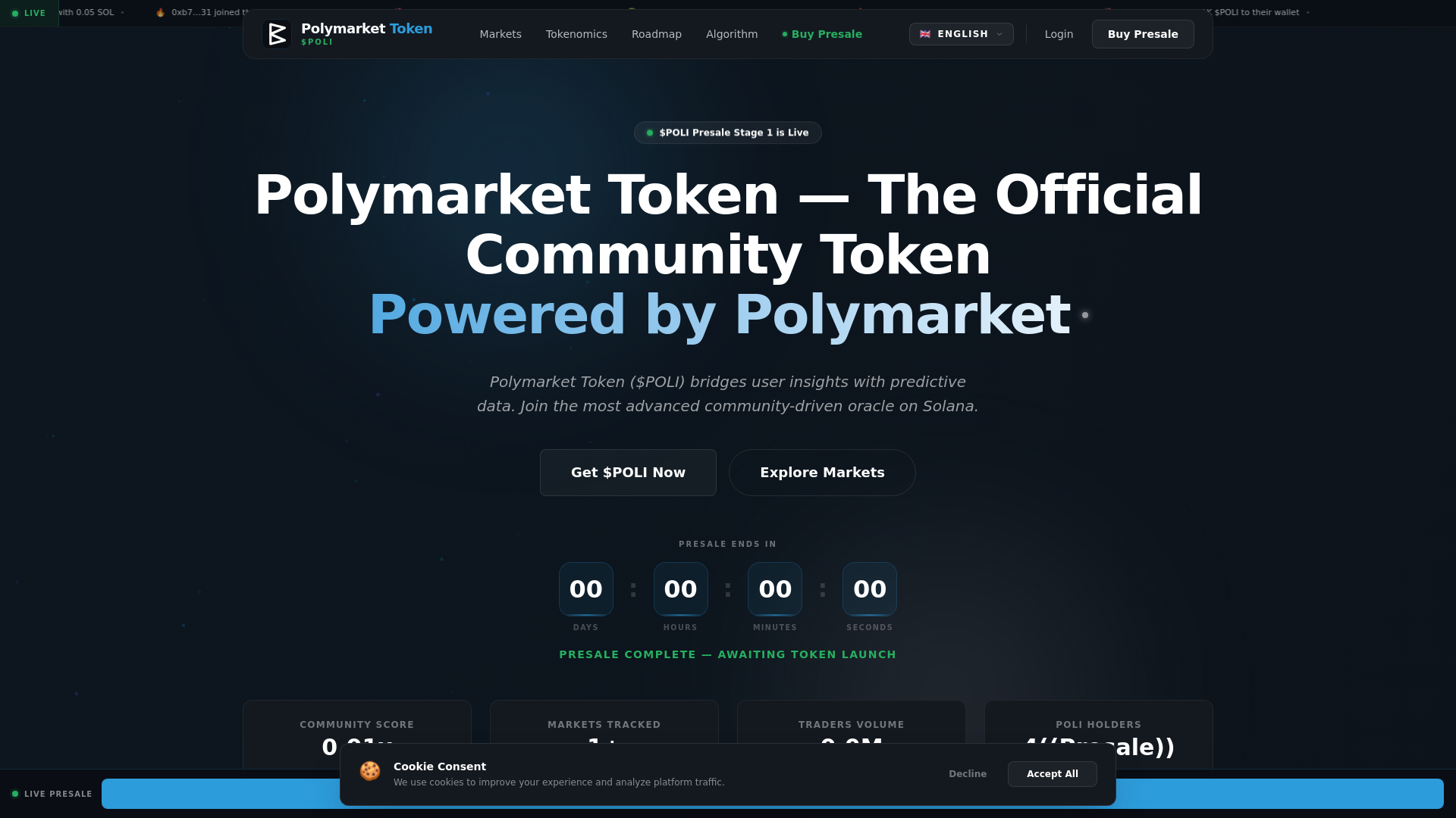 Screenshot of polymarket-token.pro