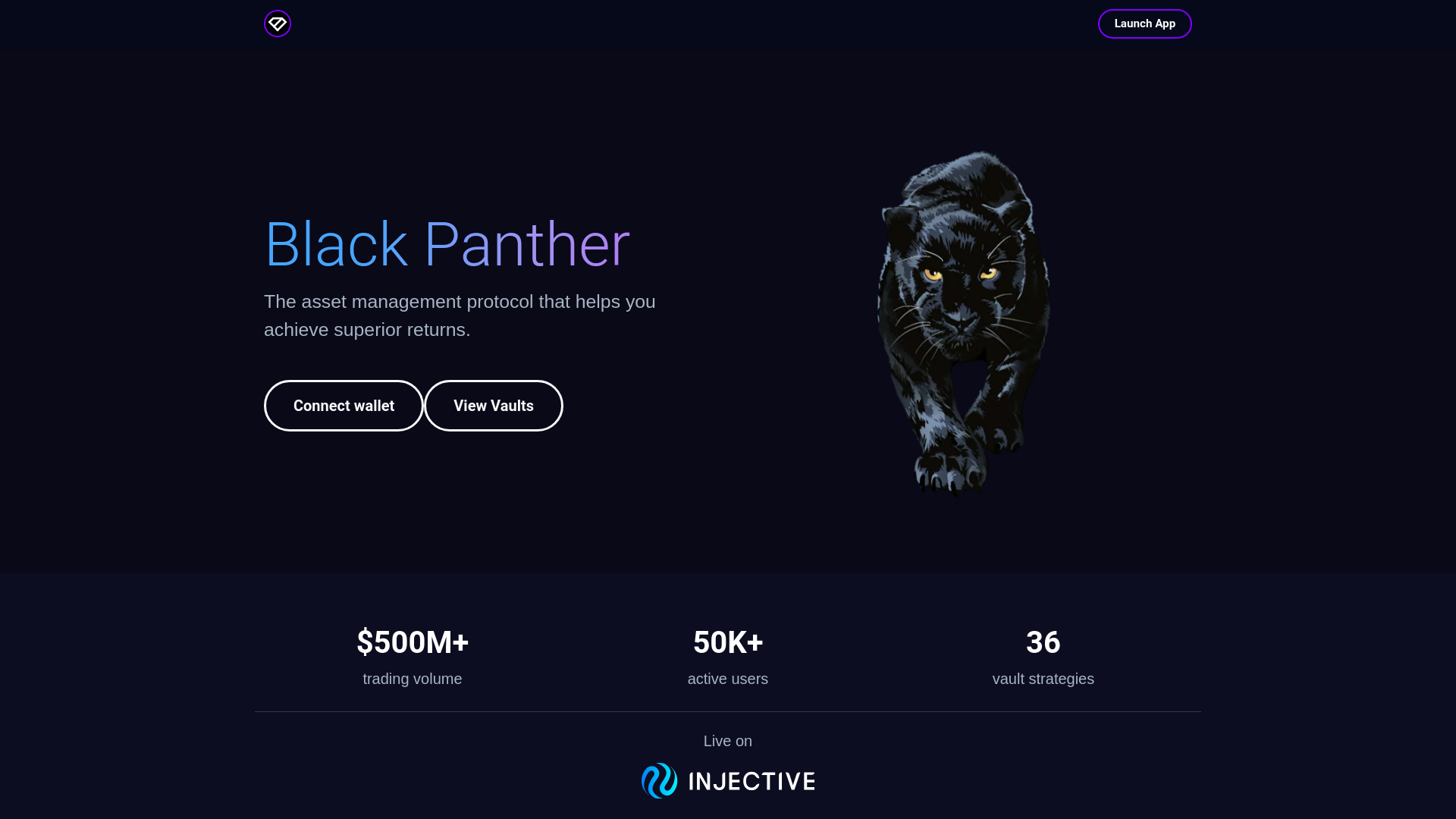 Screenshot of blackpantherfi.pages.dev