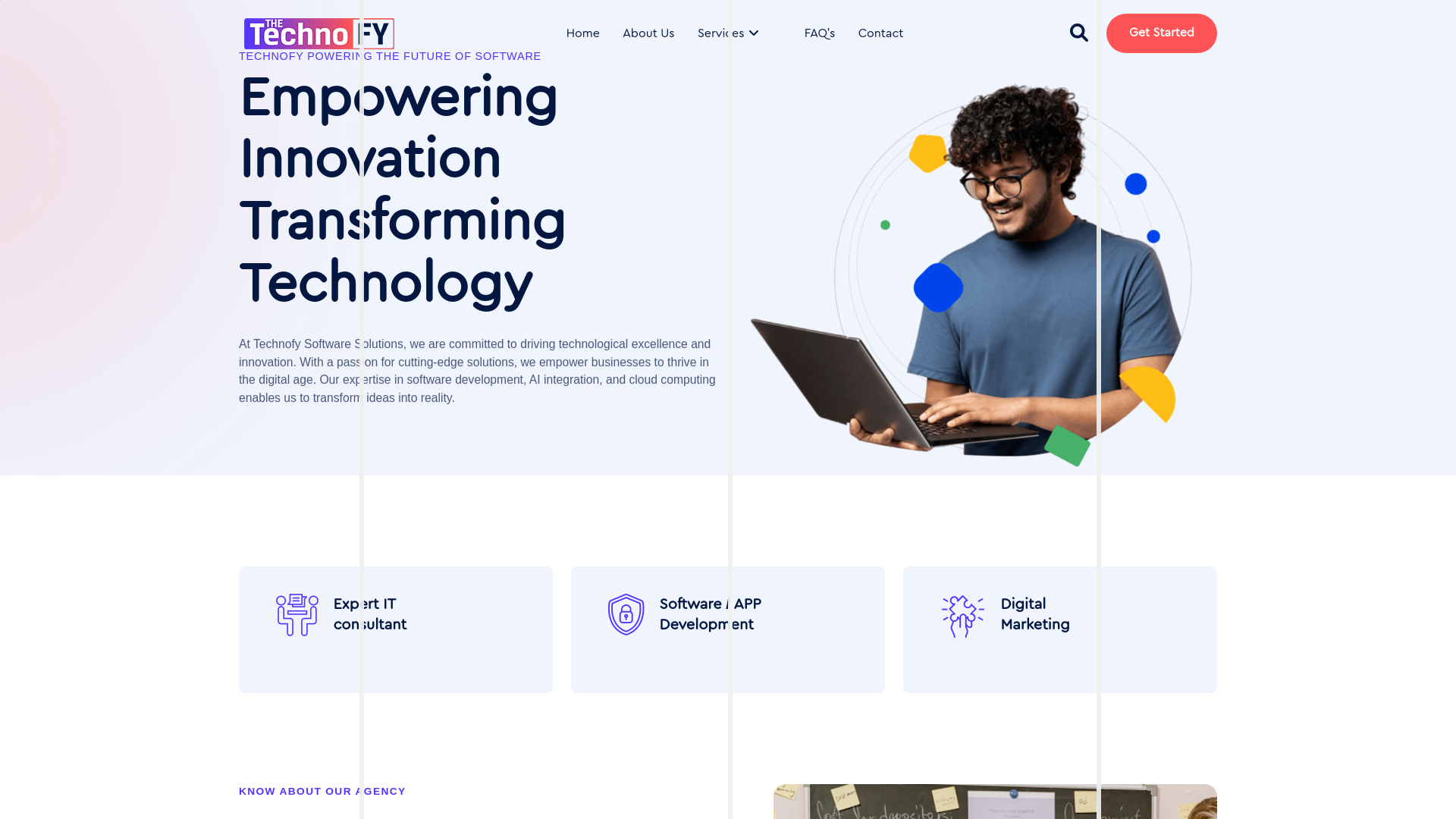 Screenshot of thetechnofy.in