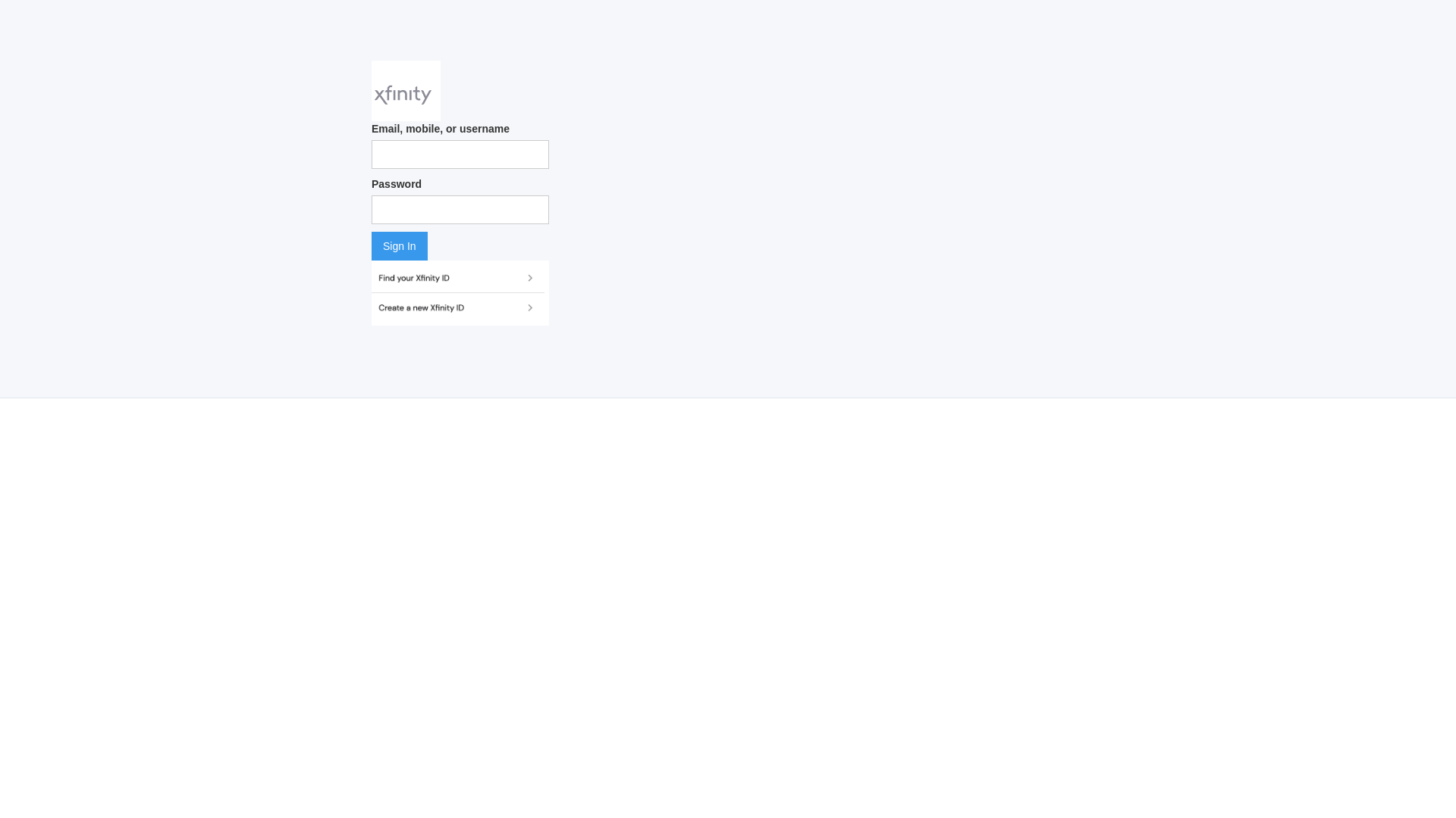 Screenshot of comcastconnect.webflow.io