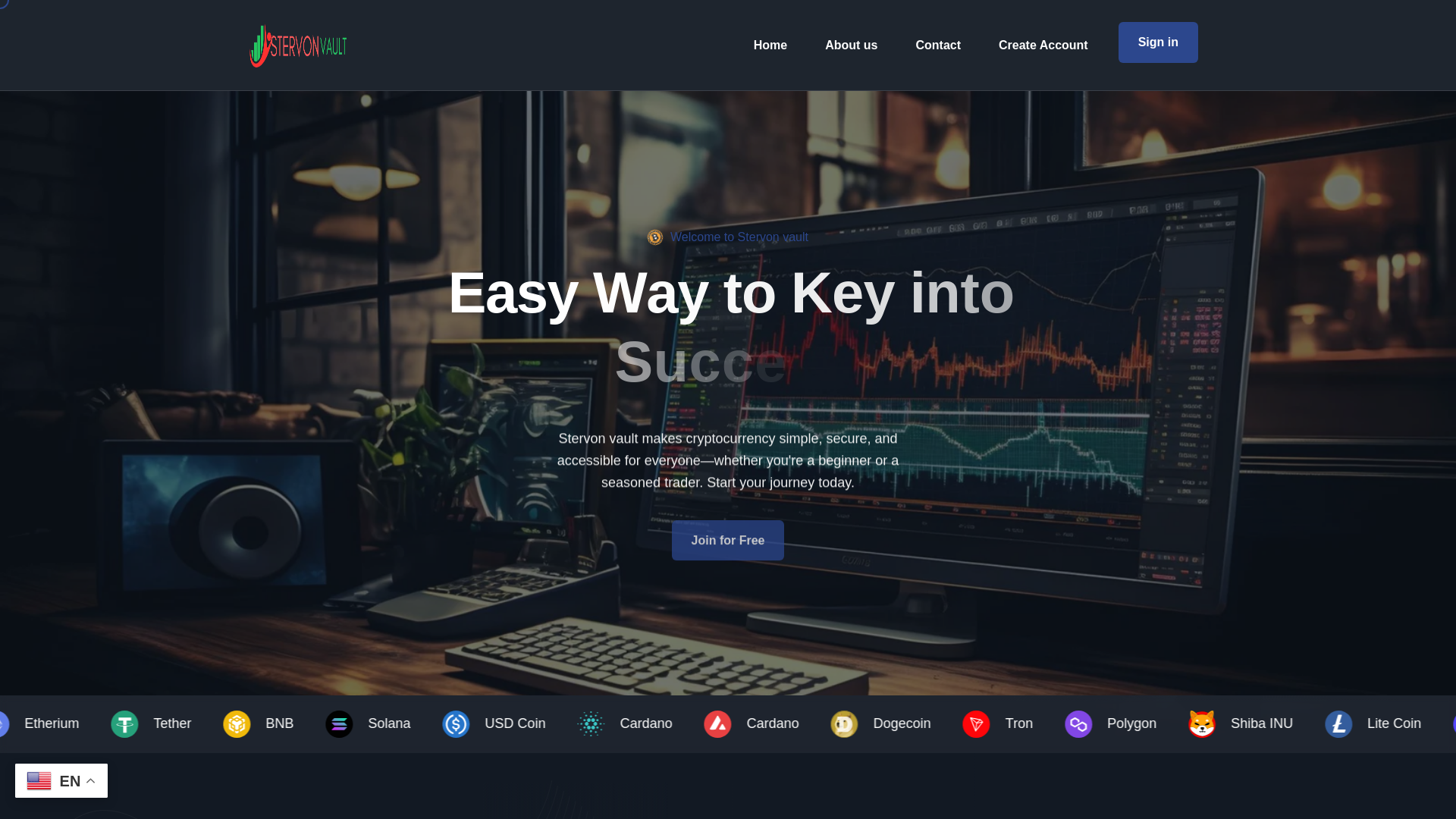Screenshot of stervonvault.pro