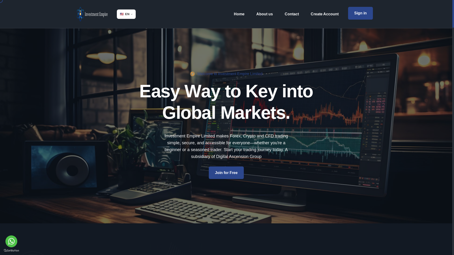 Screenshot of investmentempireltd.org