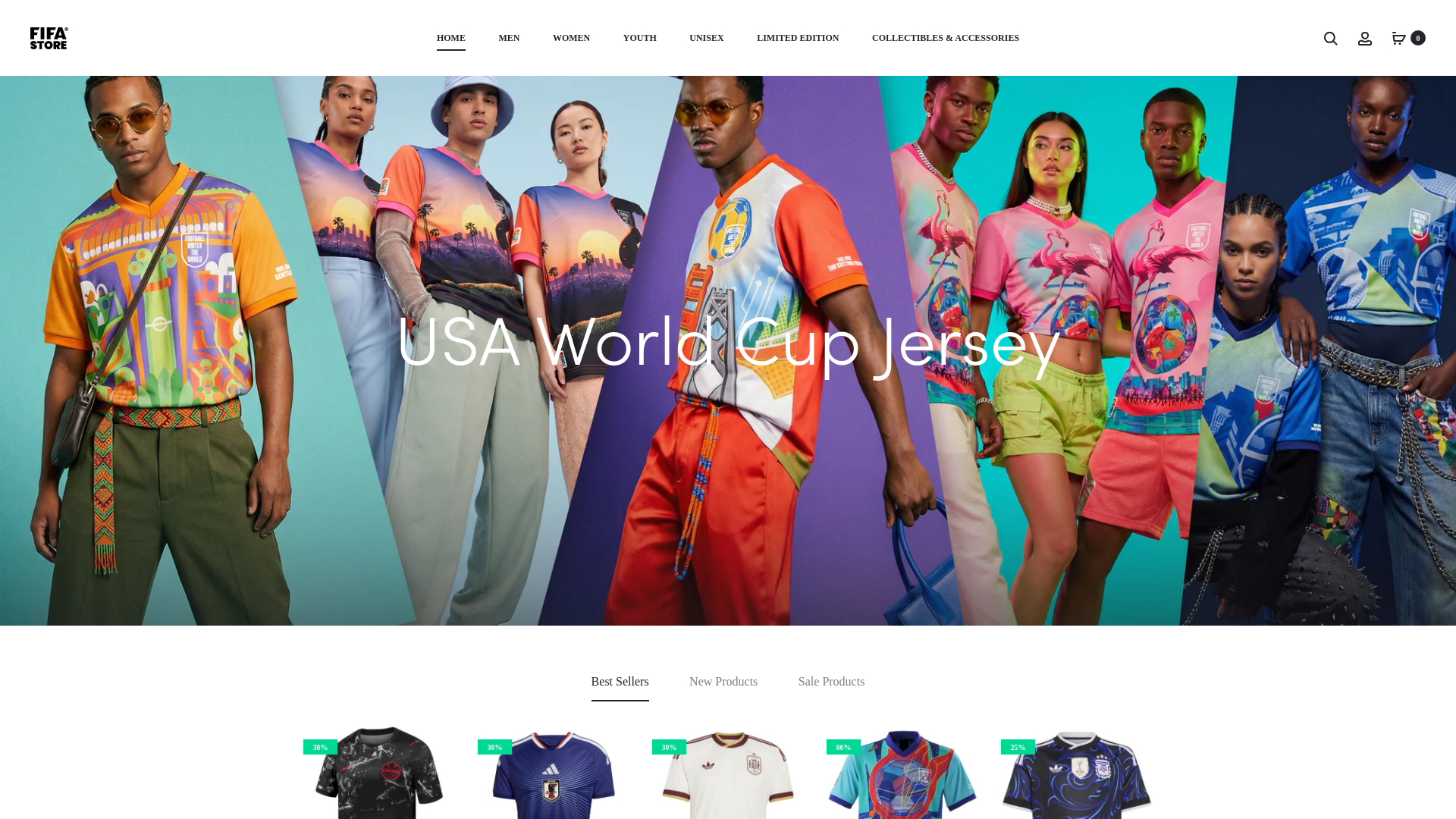 Screenshot of usaworldcup2026shop.com