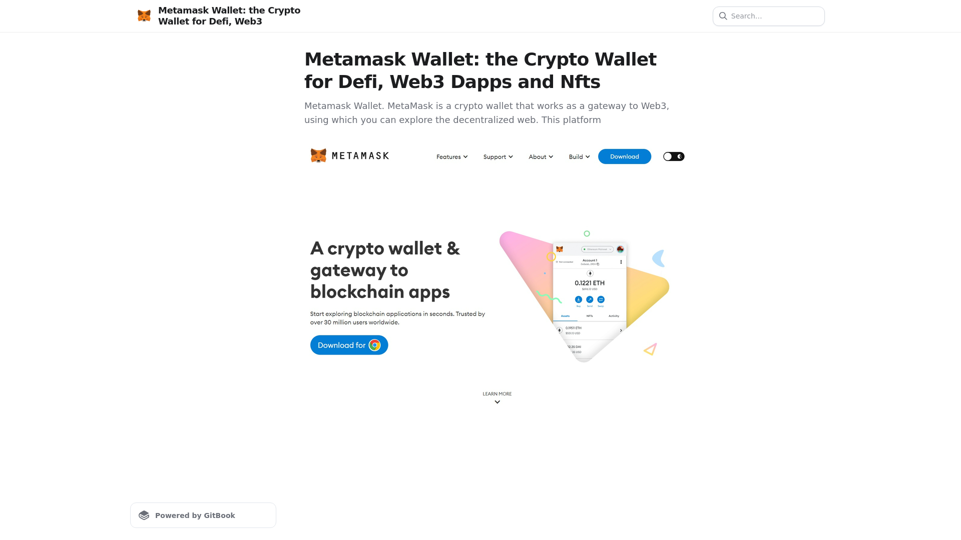 Screenshot of melltnnhk-wollet.gitbook.io