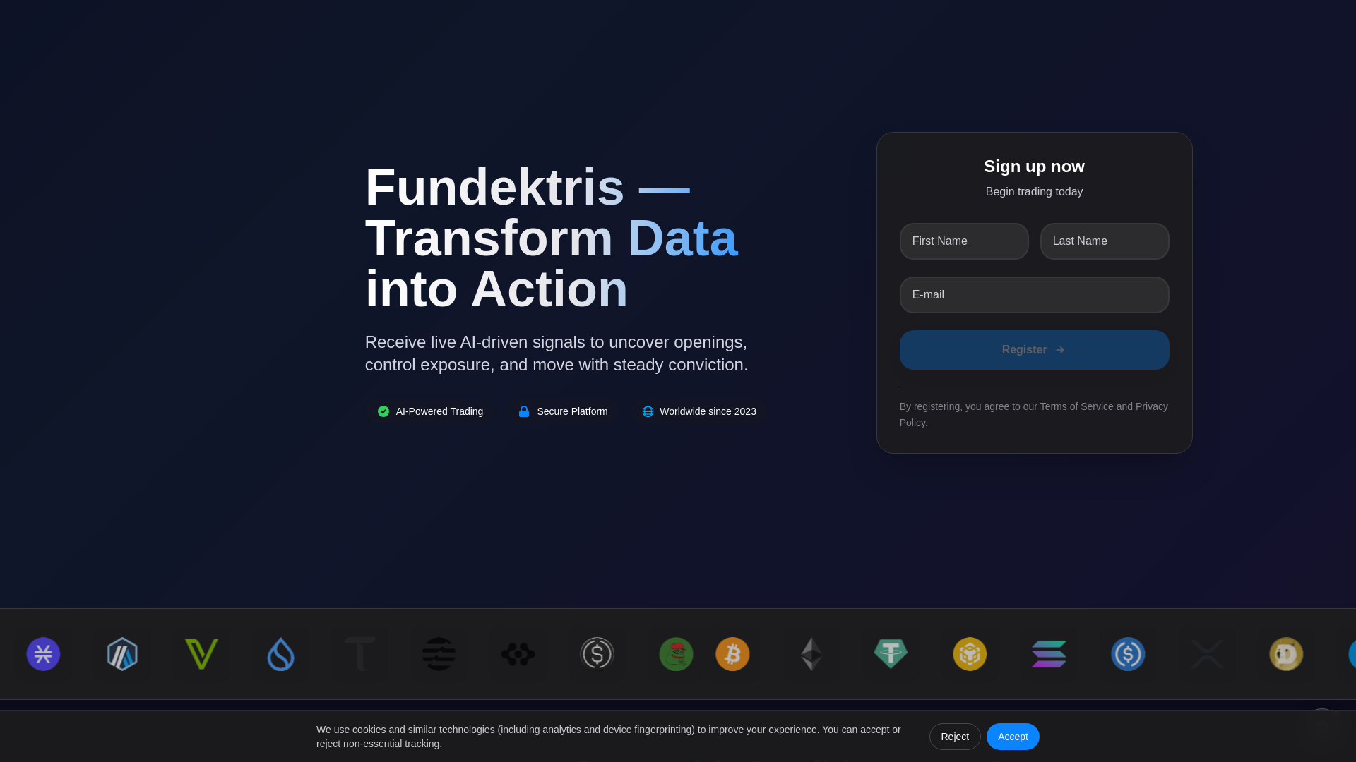 Screenshot of fundektris.today