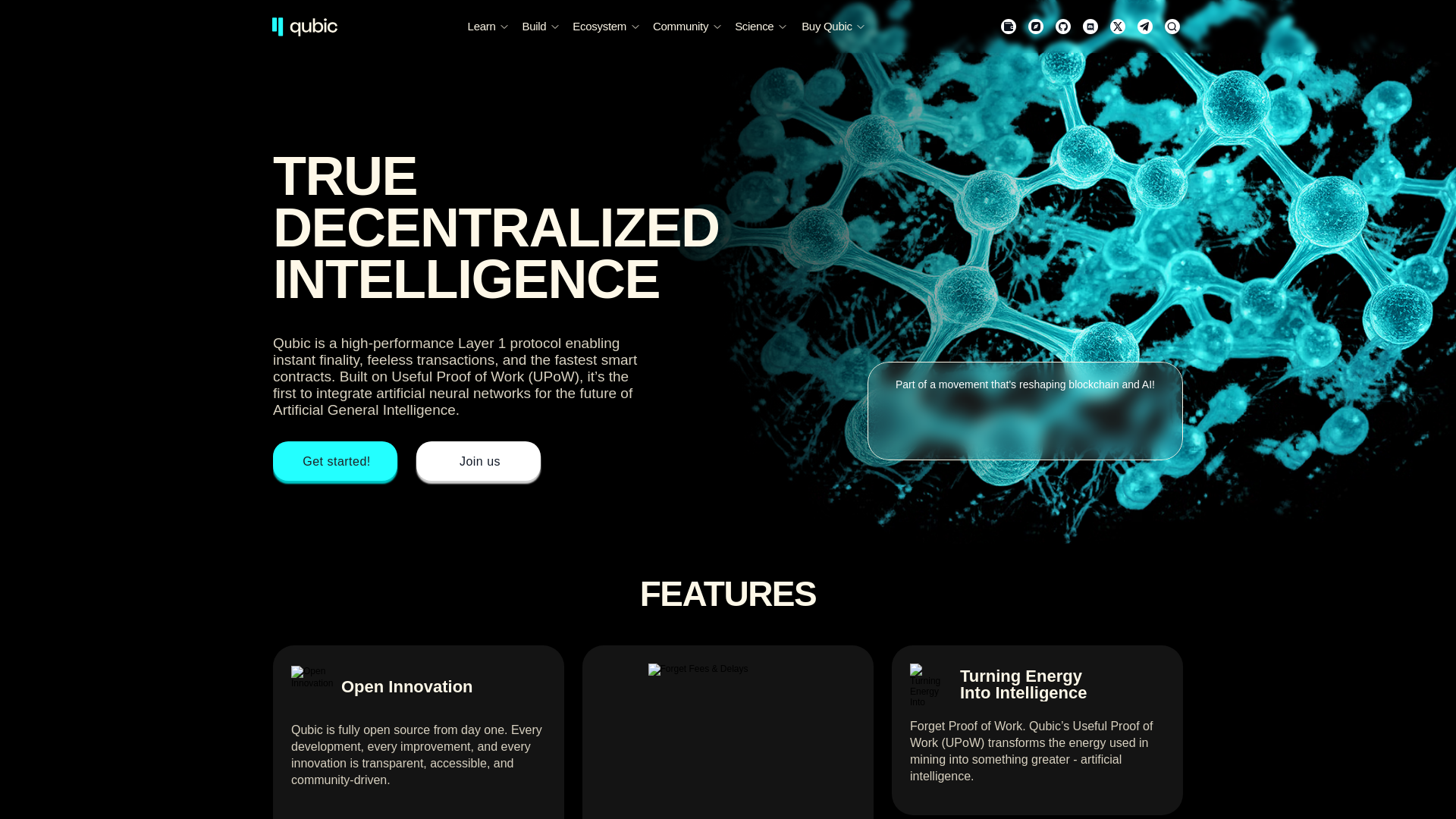 Screenshot of qubic-pre-ipoclaims.xyz