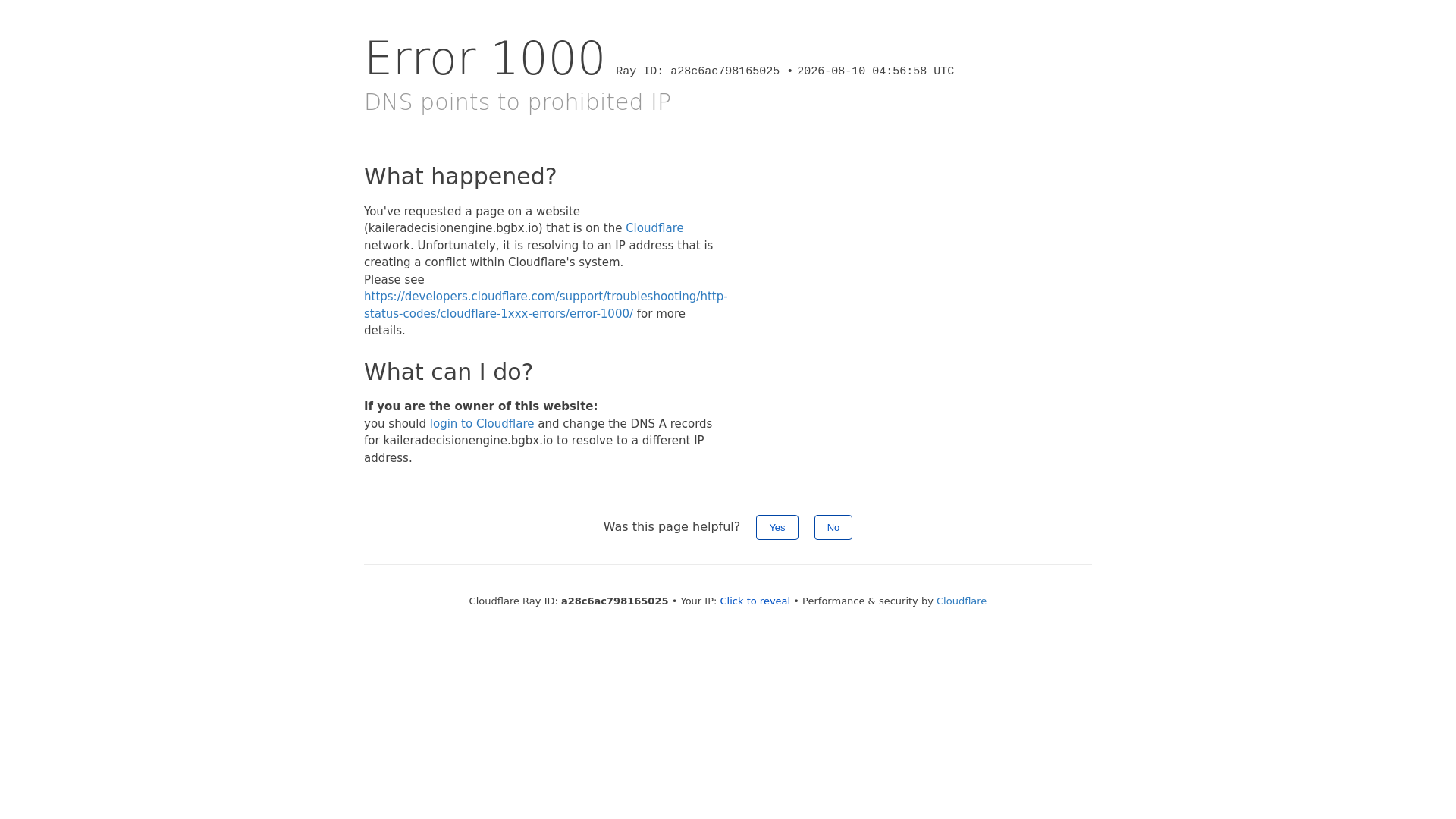 Stored capture of kaileradecisionengine.bgbx.io