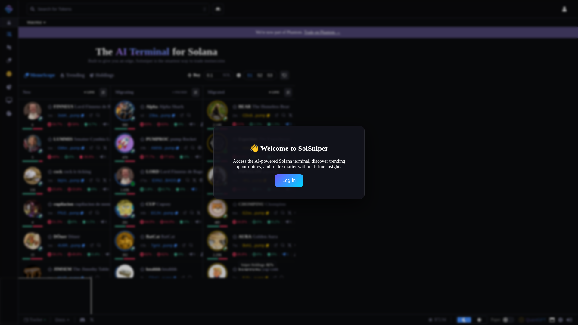 Screenshot of terminasol.xyz