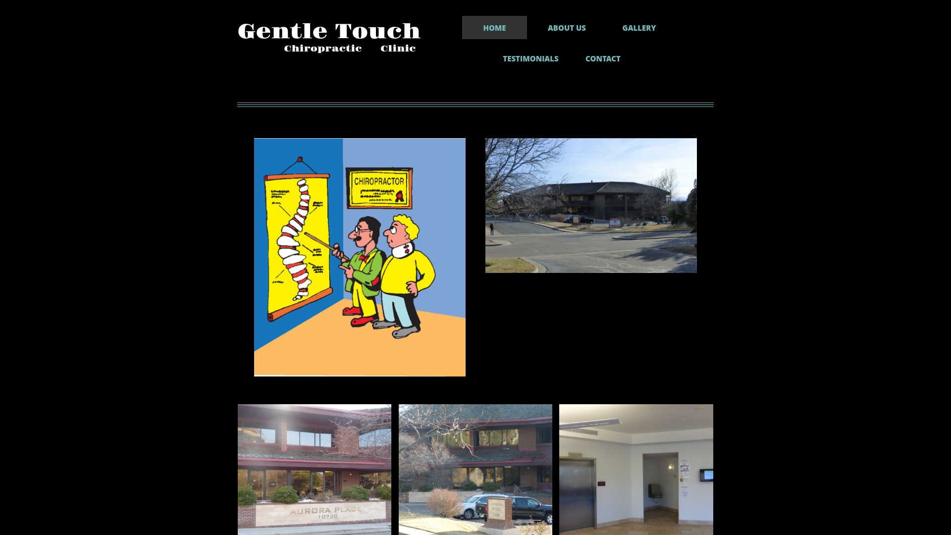 Screenshot of gentletouchchiropracticclinicauroracol.com