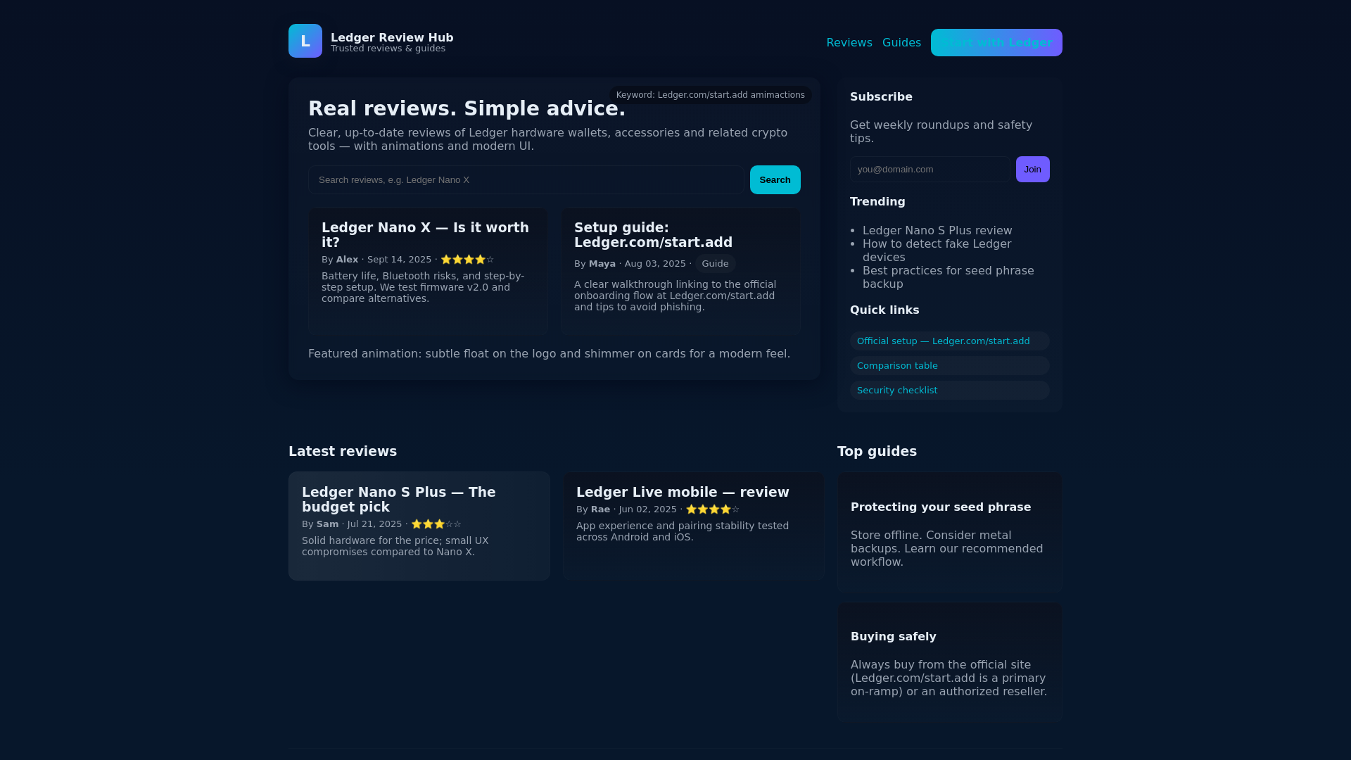 Stored capture of begin-ledger-start-com.pages.dev