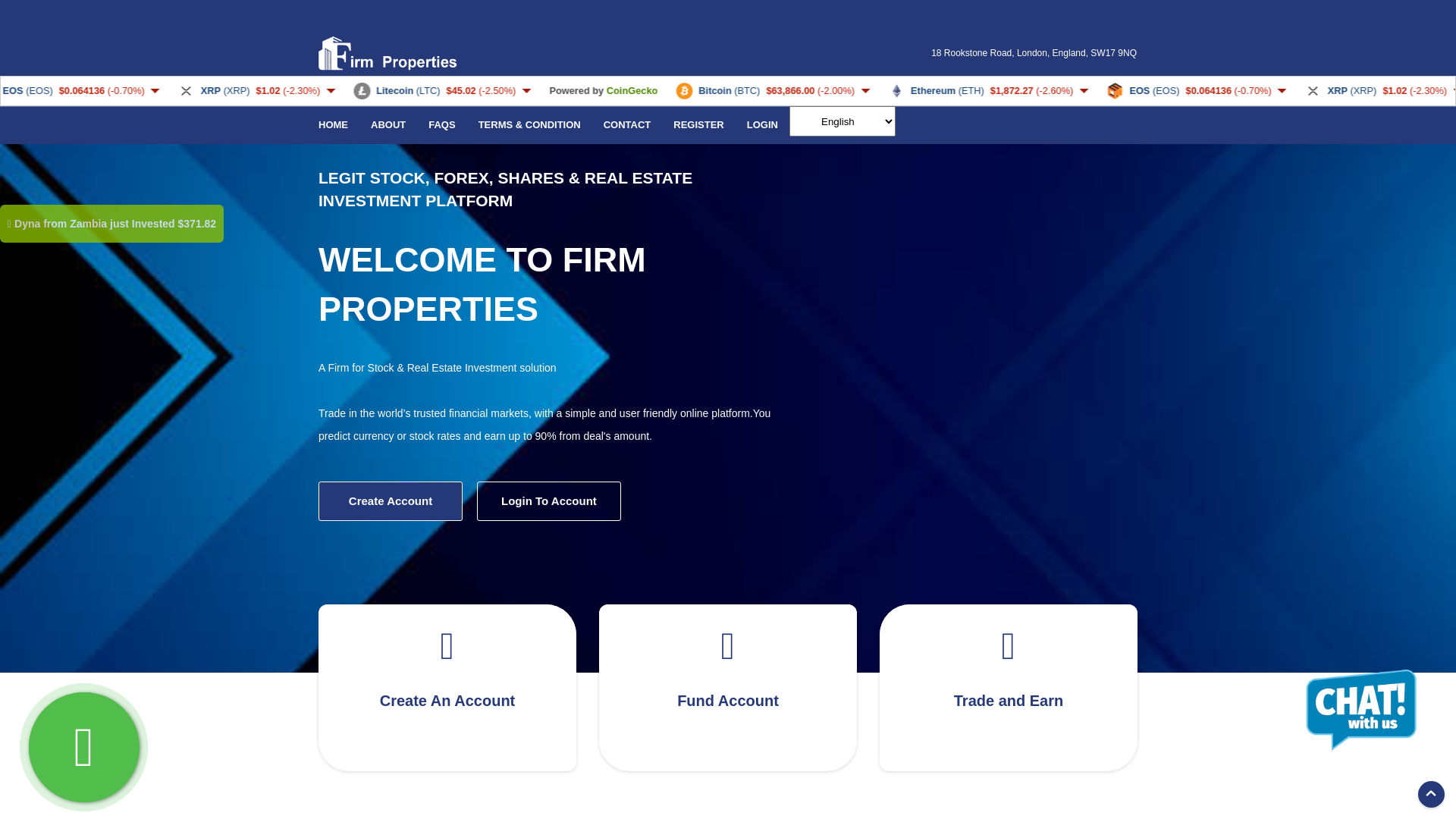 Screenshot of firmproperties.net