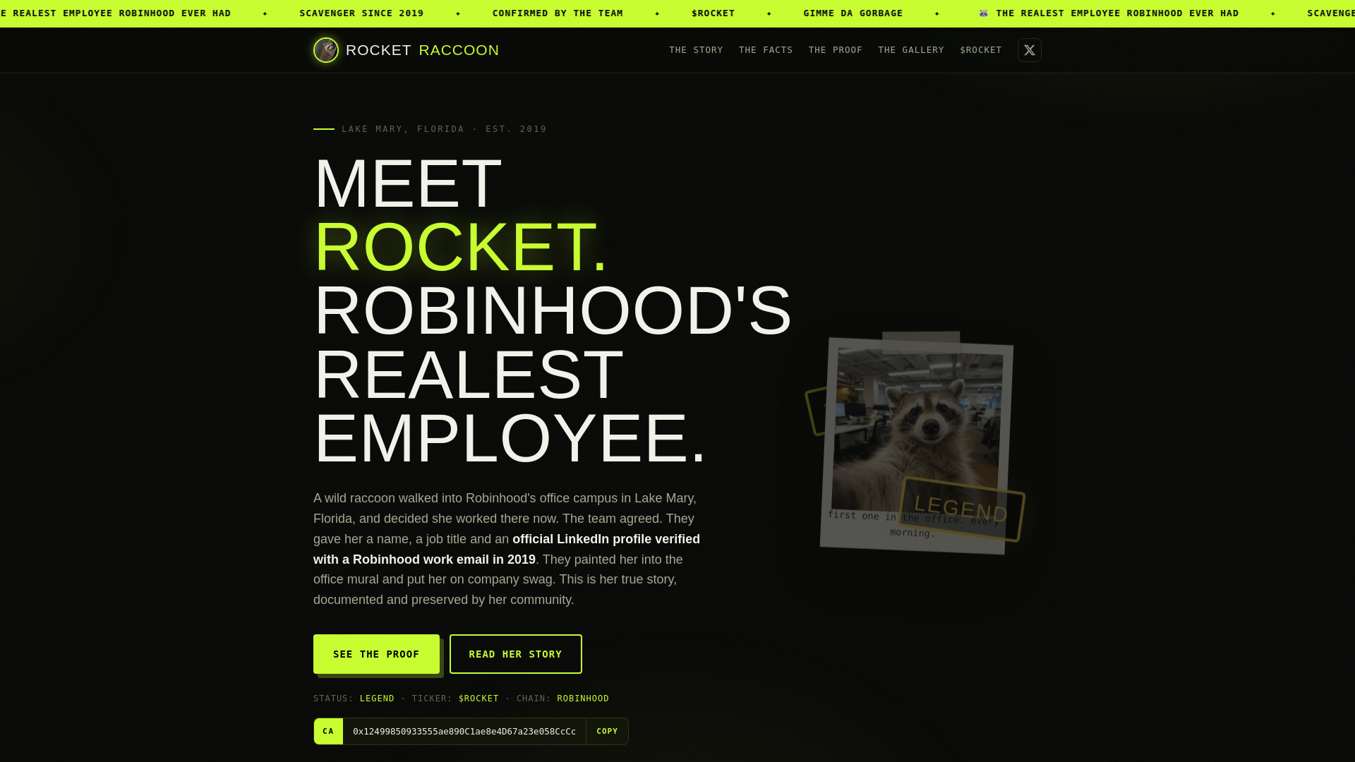 Screenshot of rhrocket.com