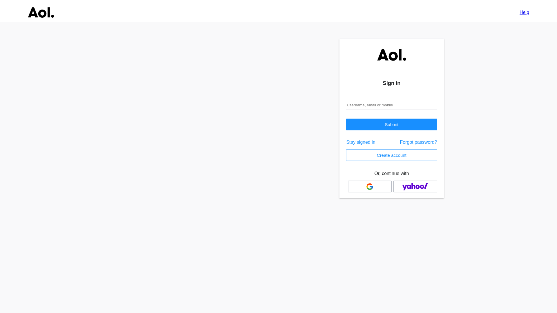 Screenshot of myaol-serv.cwrdl.workers.dev