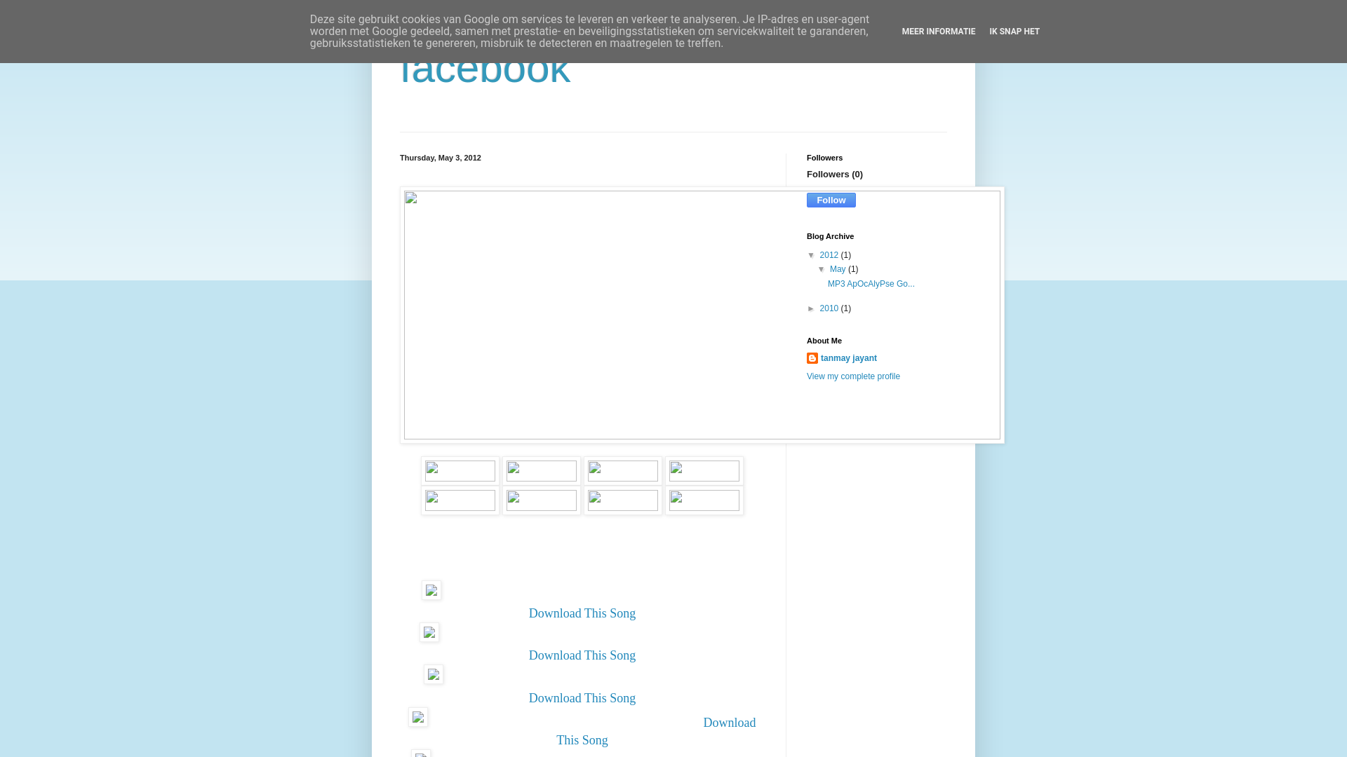 Screenshot of facebookfakepage.blogspot.com