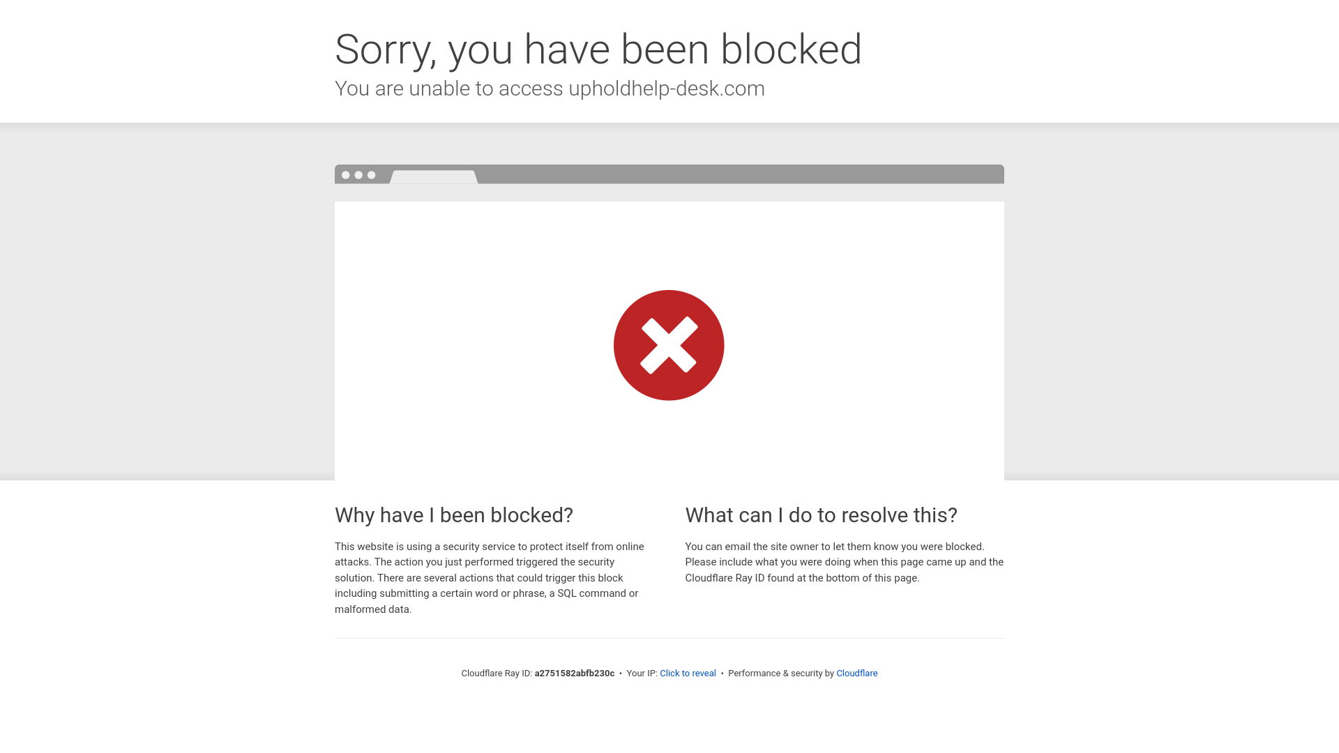 Screenshot of upholdhelp-desk.com