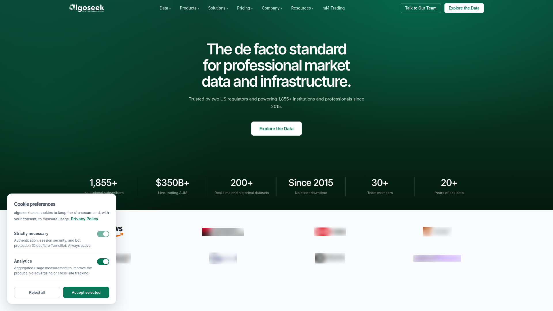 Screenshot of algoseek-mailer.com