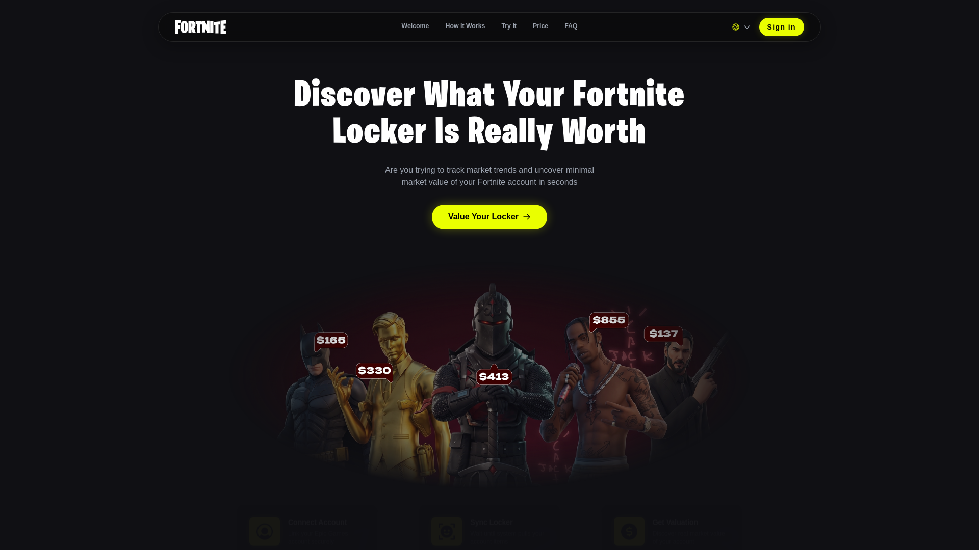 Screenshot of fortnate.vu
