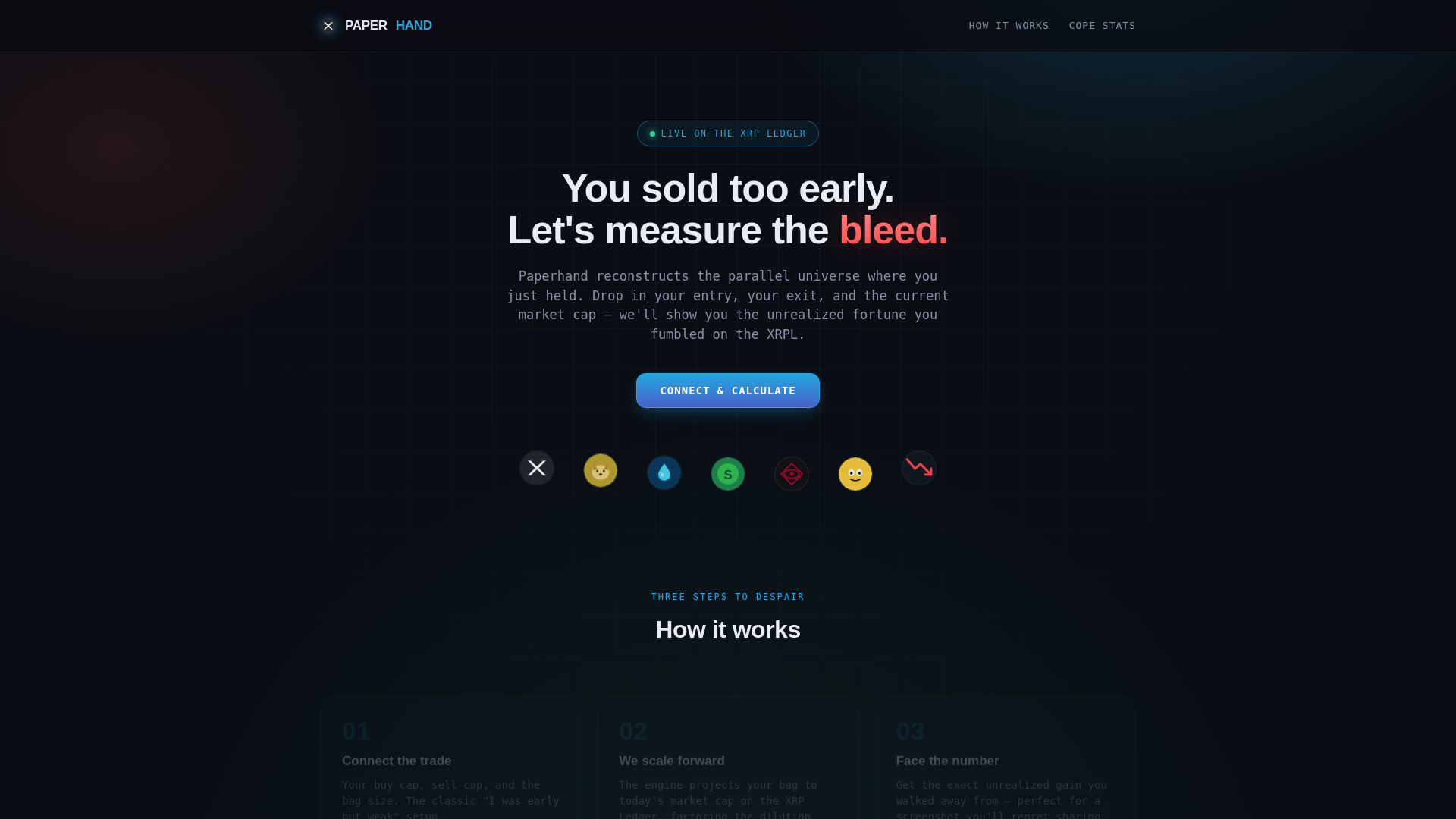 Screenshot of xrp-paperhand.com