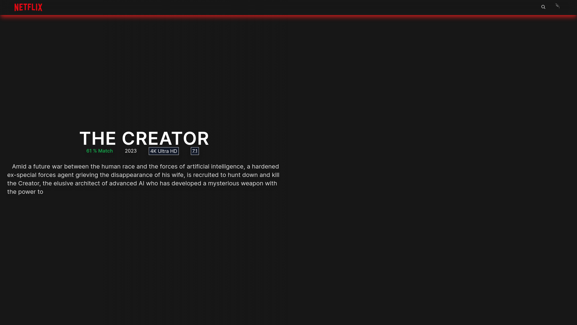 Screenshot of netflix-rho-wheat.vercel.app