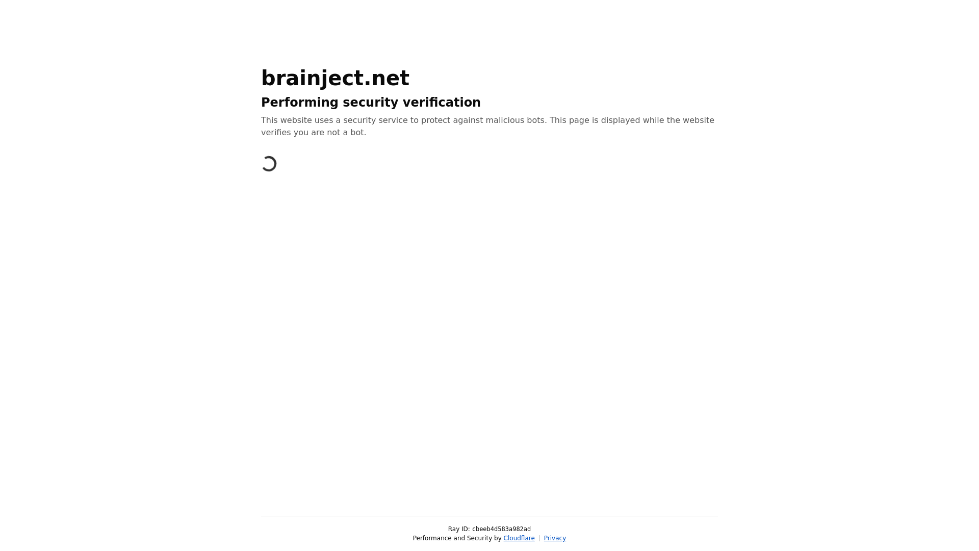 Screenshot of brainject.net